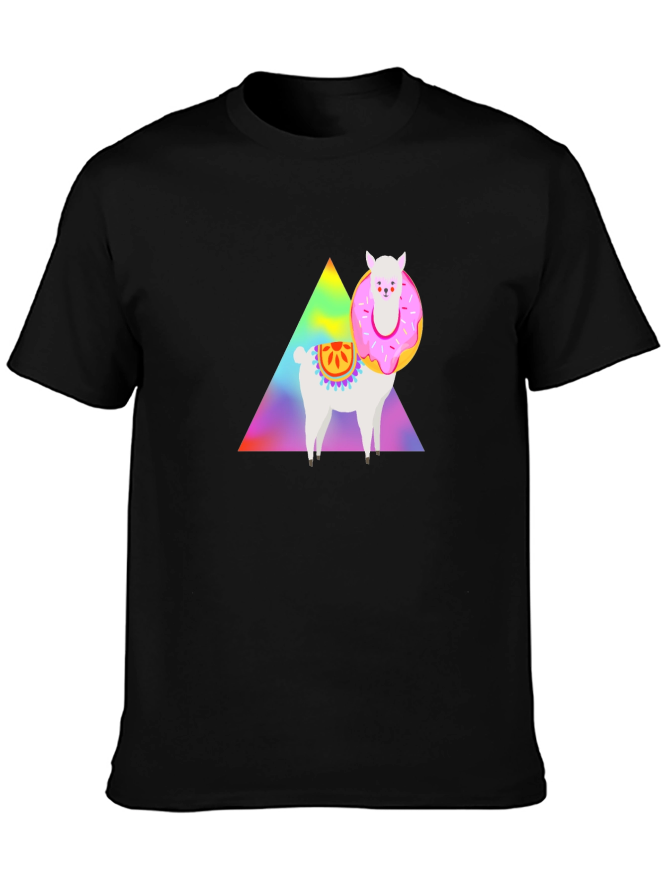 Llama Donut T-Shirt - Graphic Tee