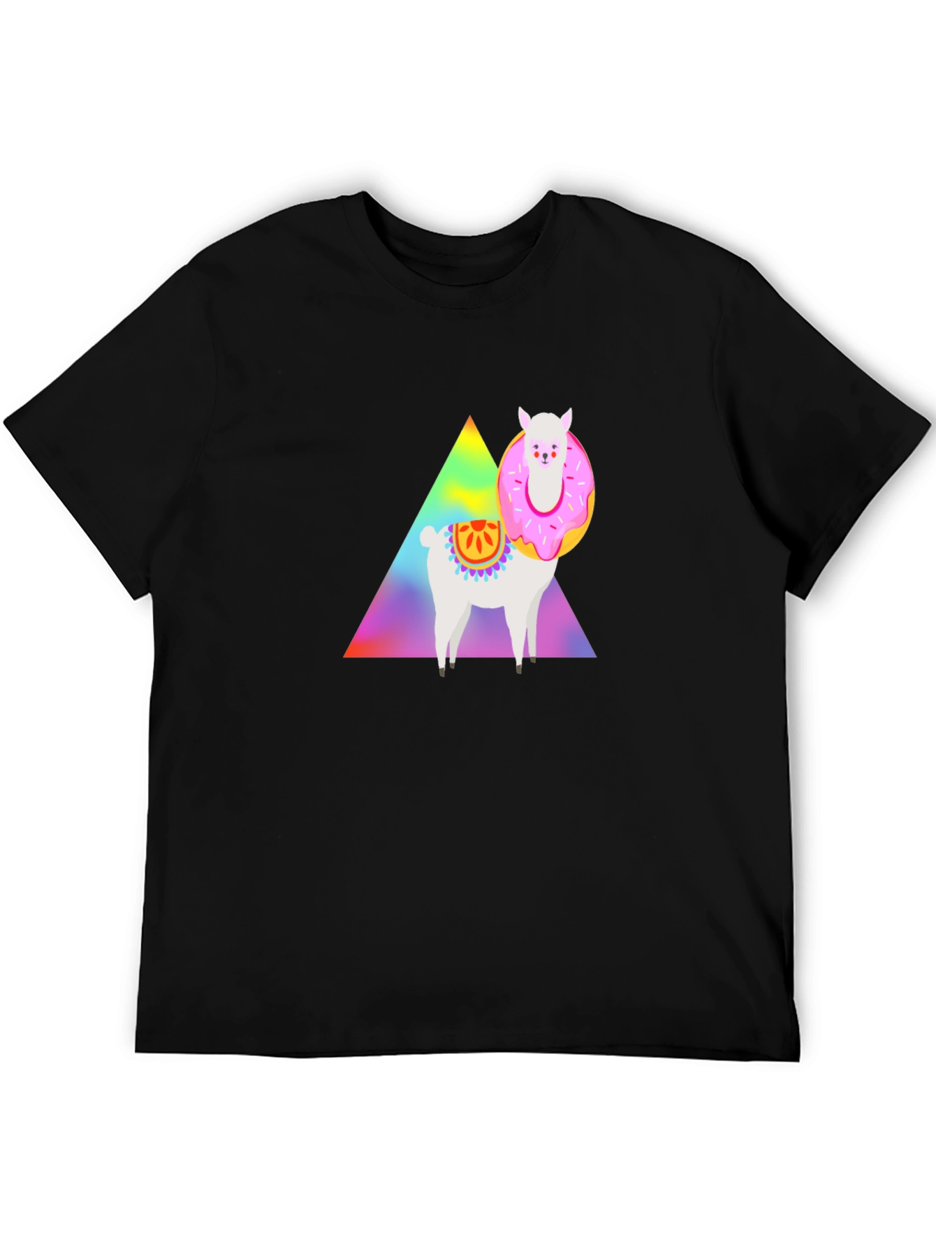Llama Donut T-Shirt - Graphic Tee
