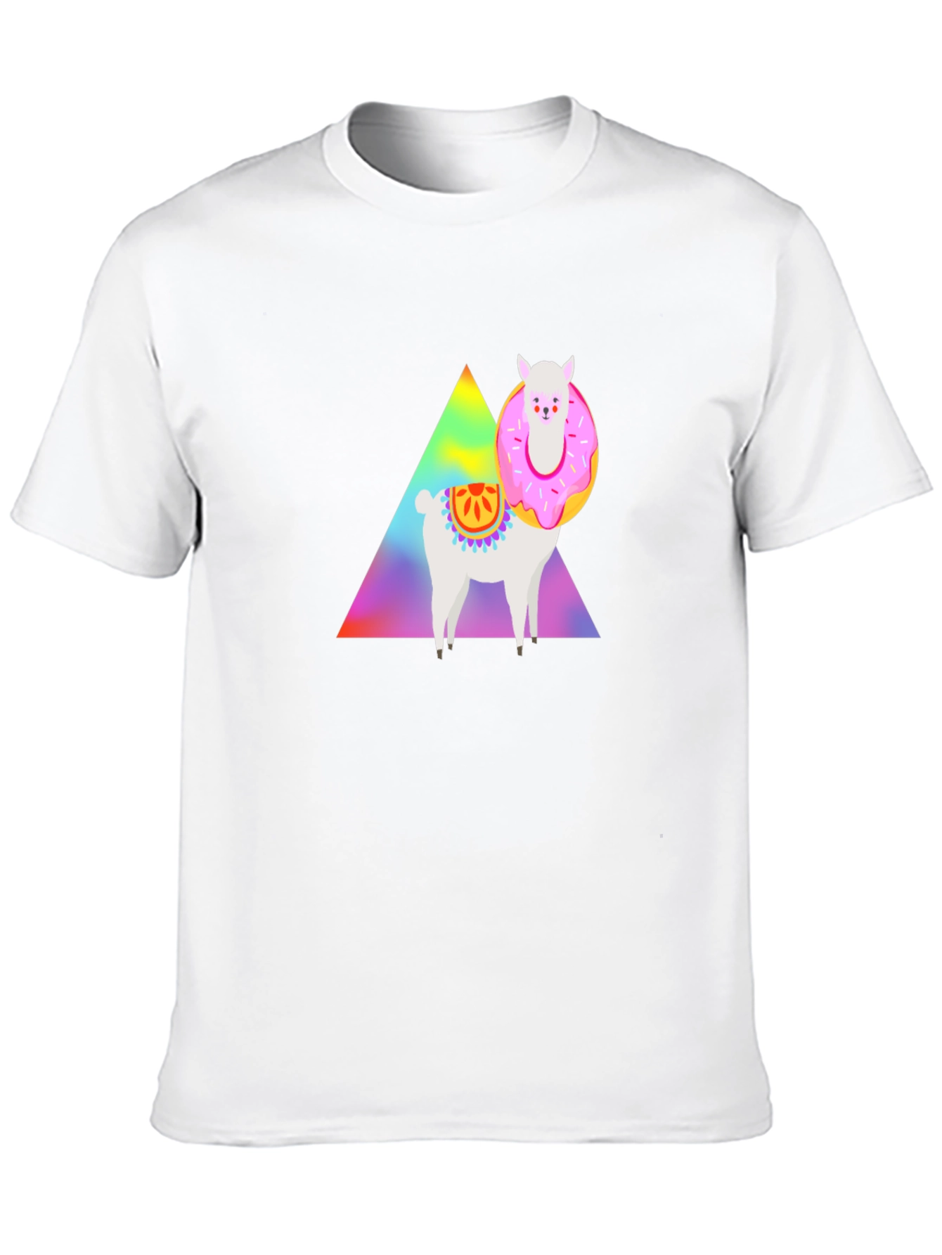 Llama Donut T-Shirt - Graphic Tee