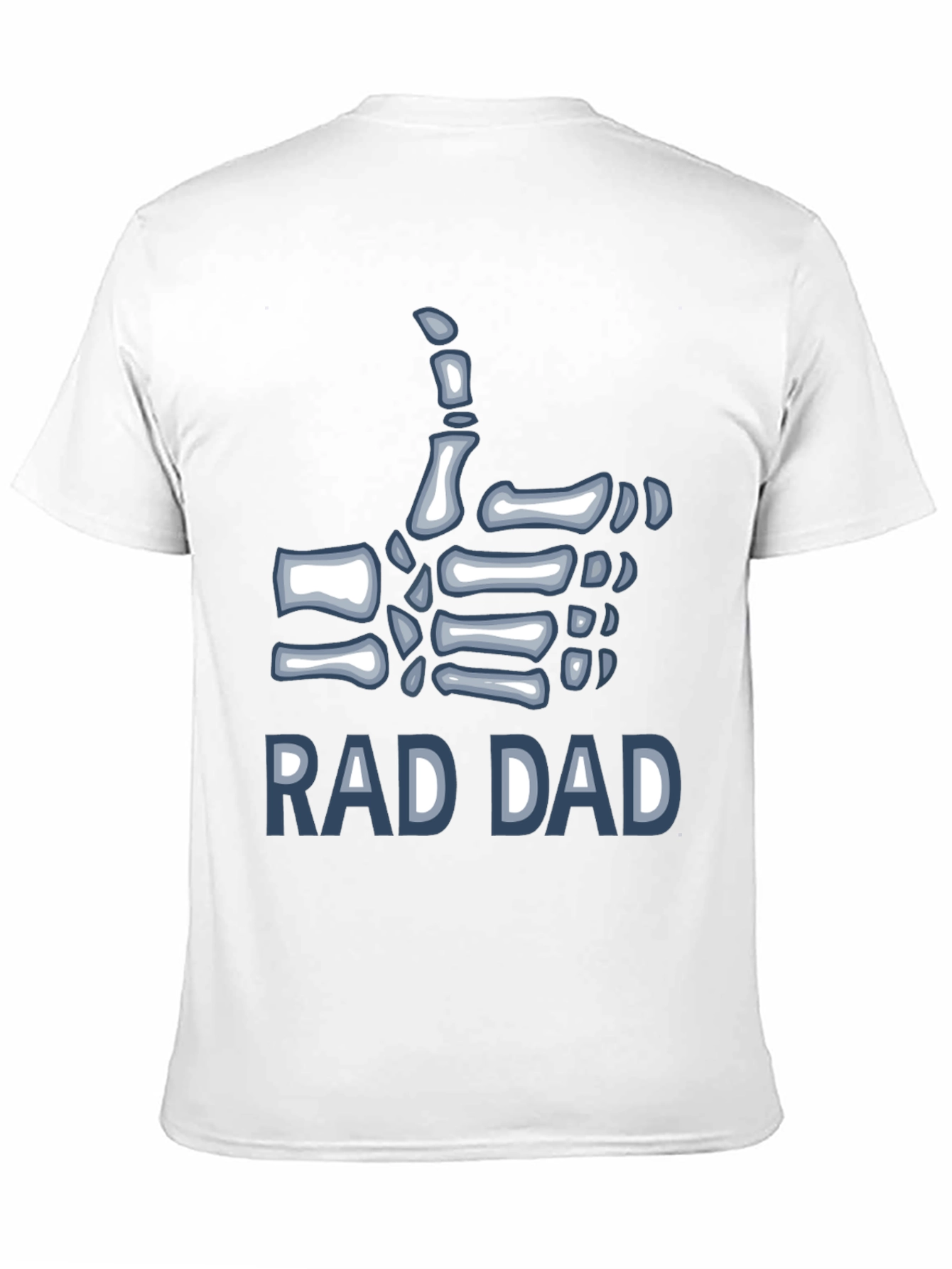 Rad Dad Skeleton Hand T-Shirt