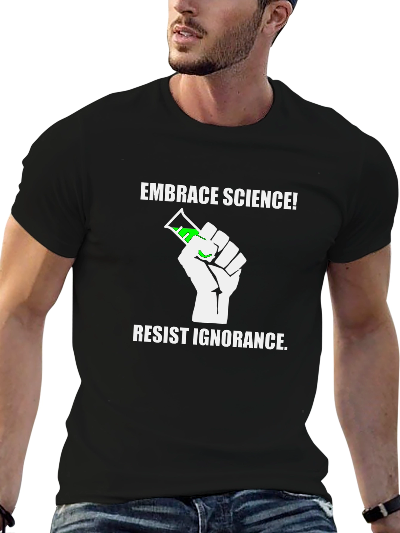 Embrace Science Graphic T-Shirt