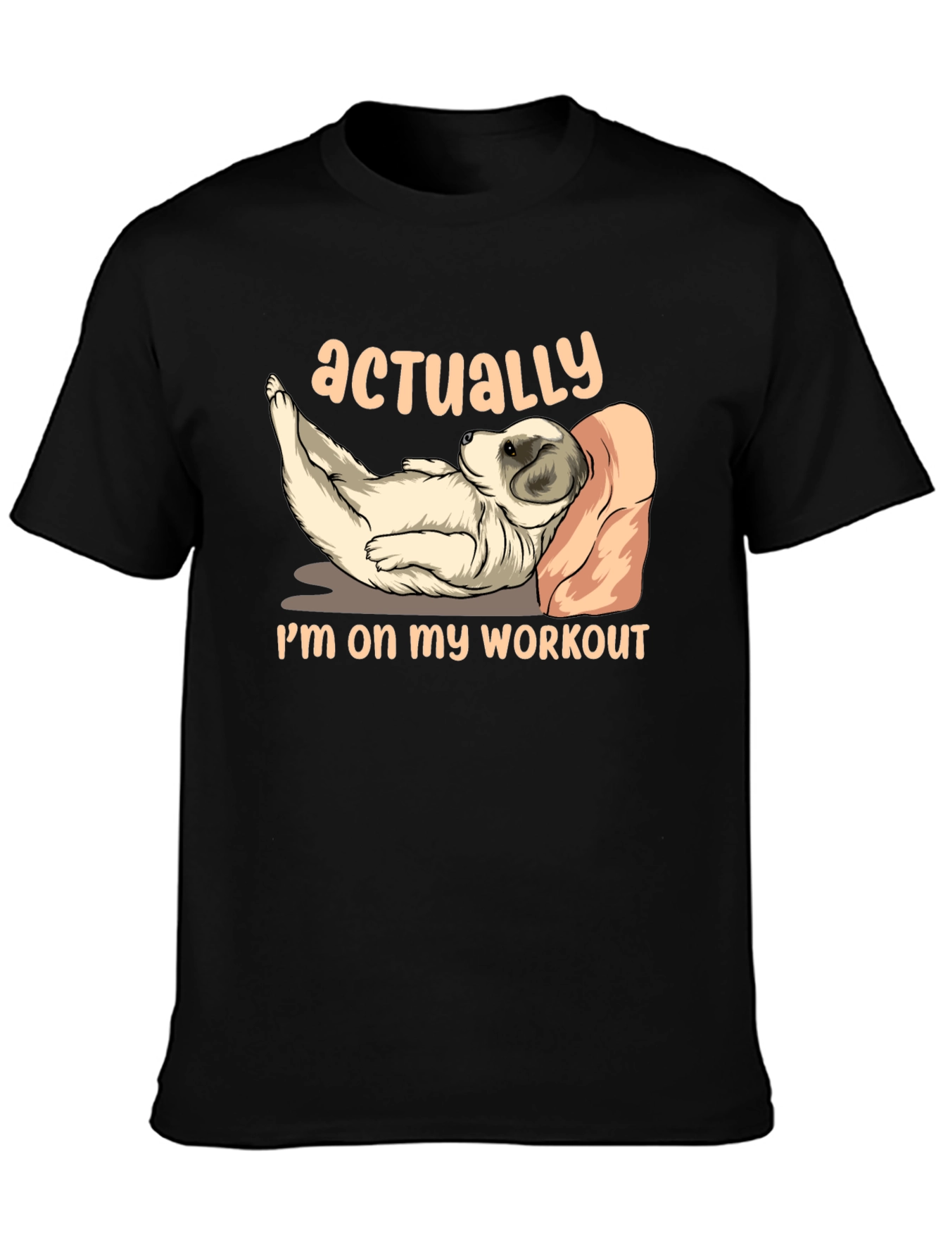 Lazy Dog Workout Graphic Tee