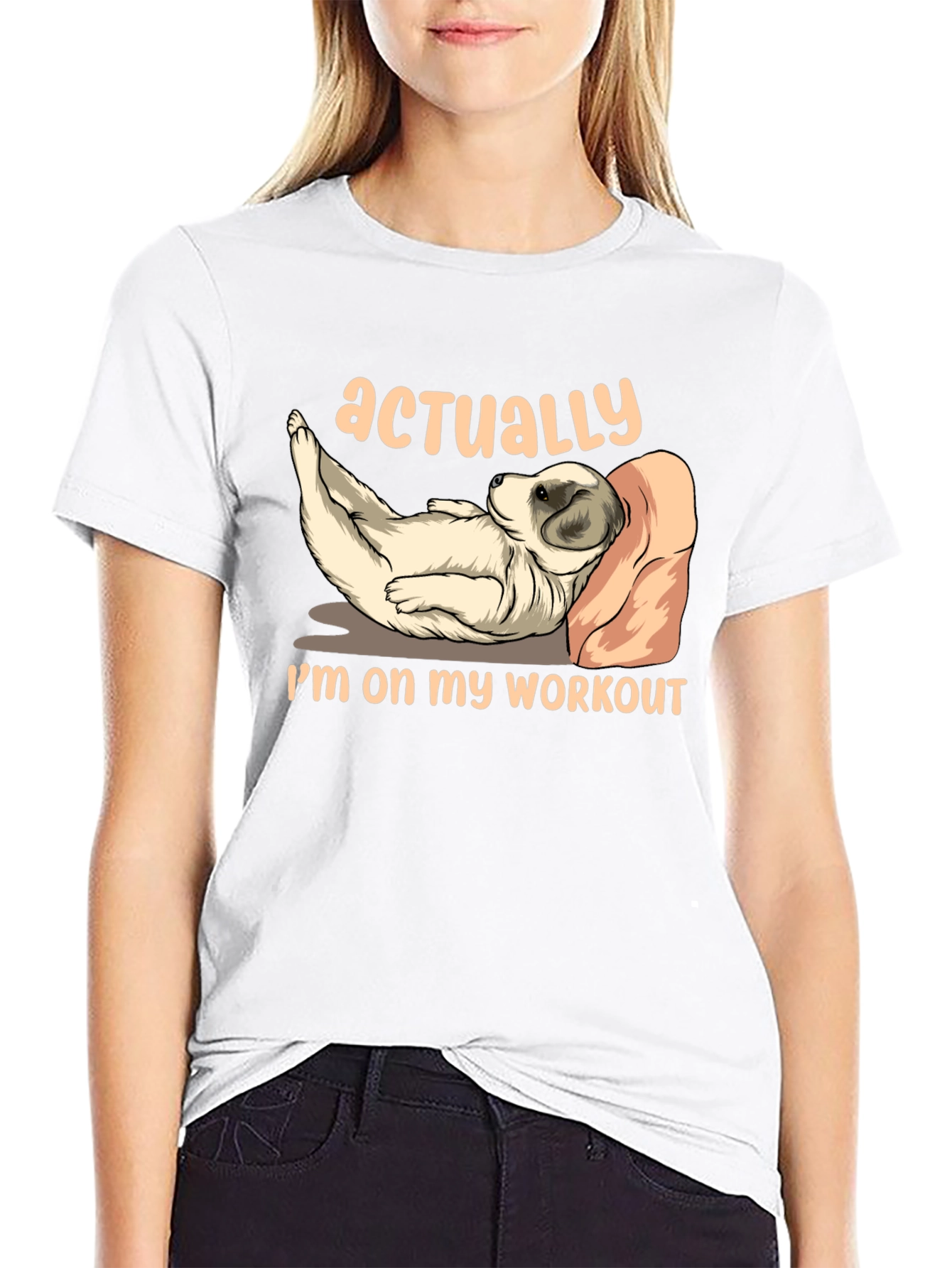 Lazy Dog Workout Graphic Tee