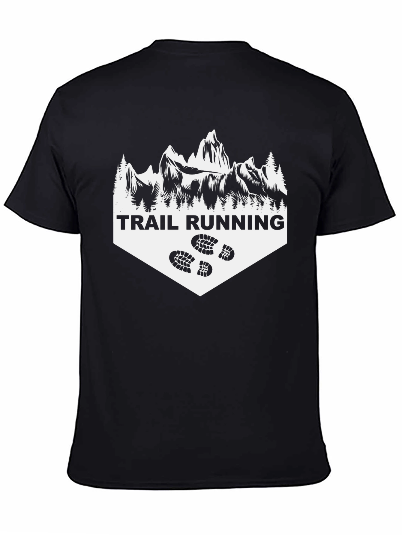 Trail Running Graphic Tee - Outdoor Adventure Shirt