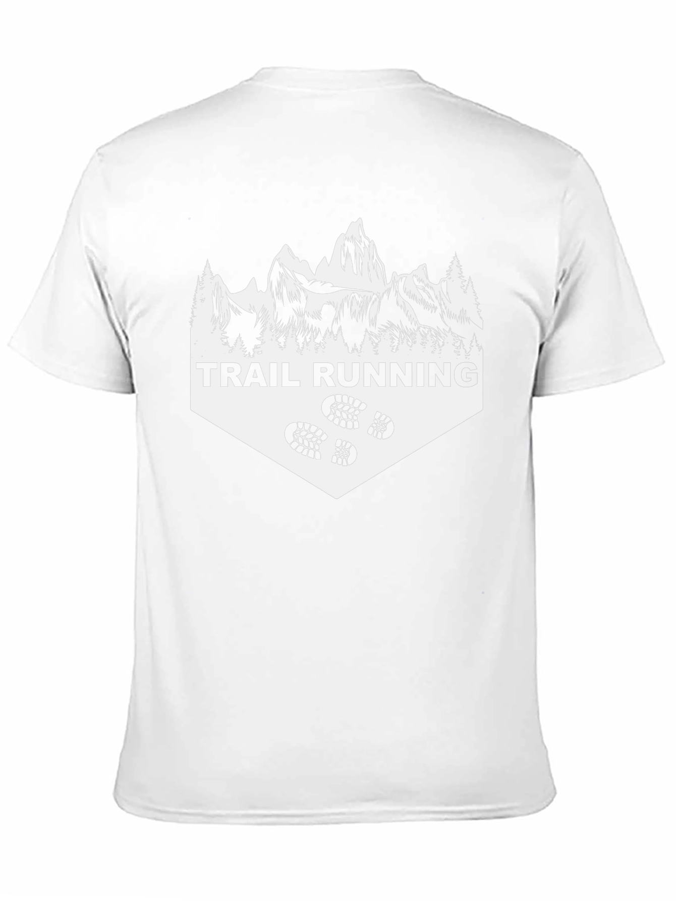 Trail Running Graphic Tee - Outdoor Adventure Shirt