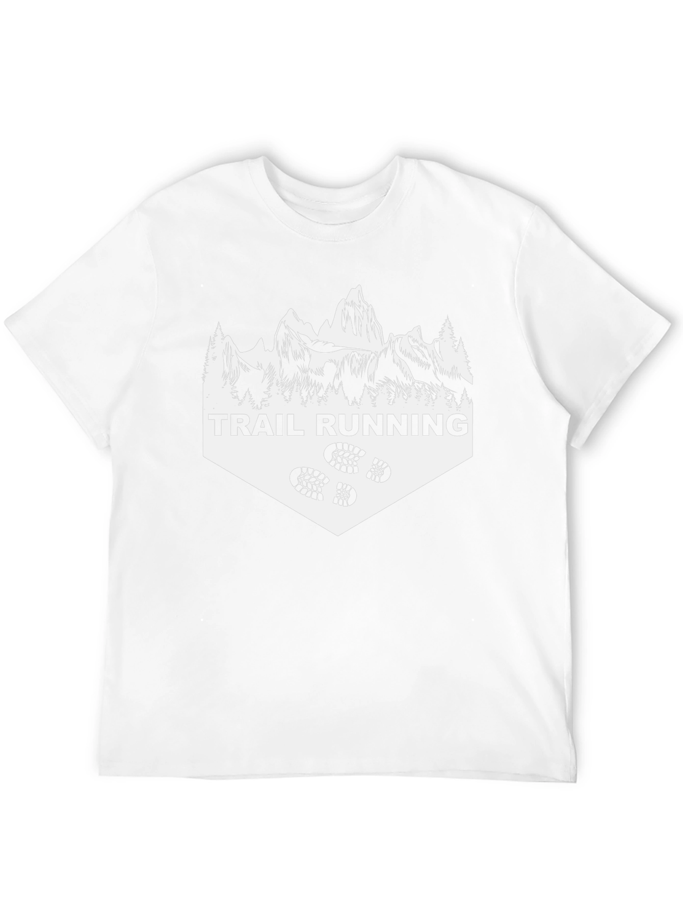Trail Running Graphic Tee - Outdoor Adventure Shirt