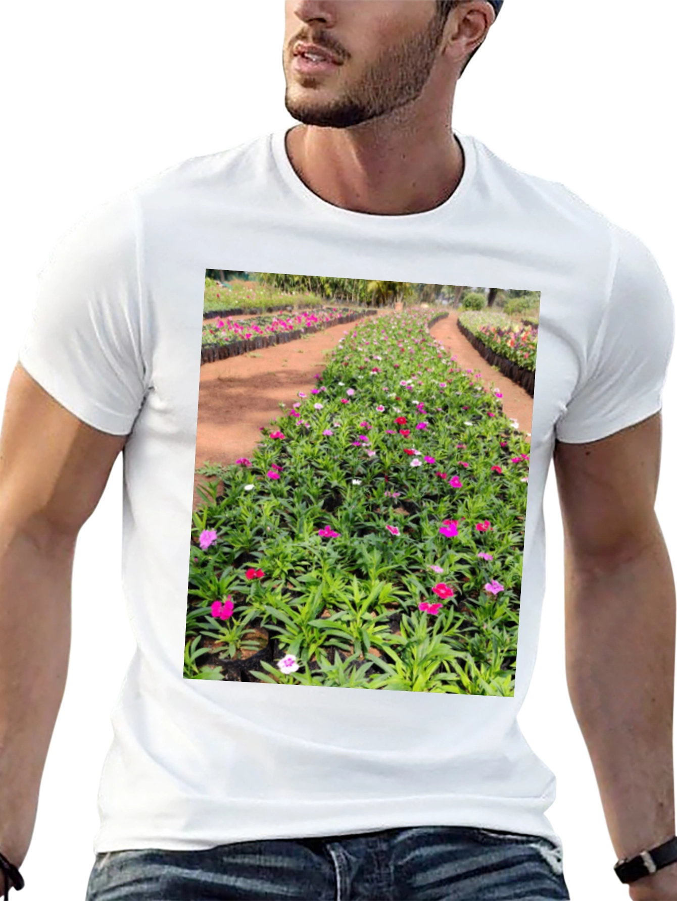 Floral Pathway T-Shirt