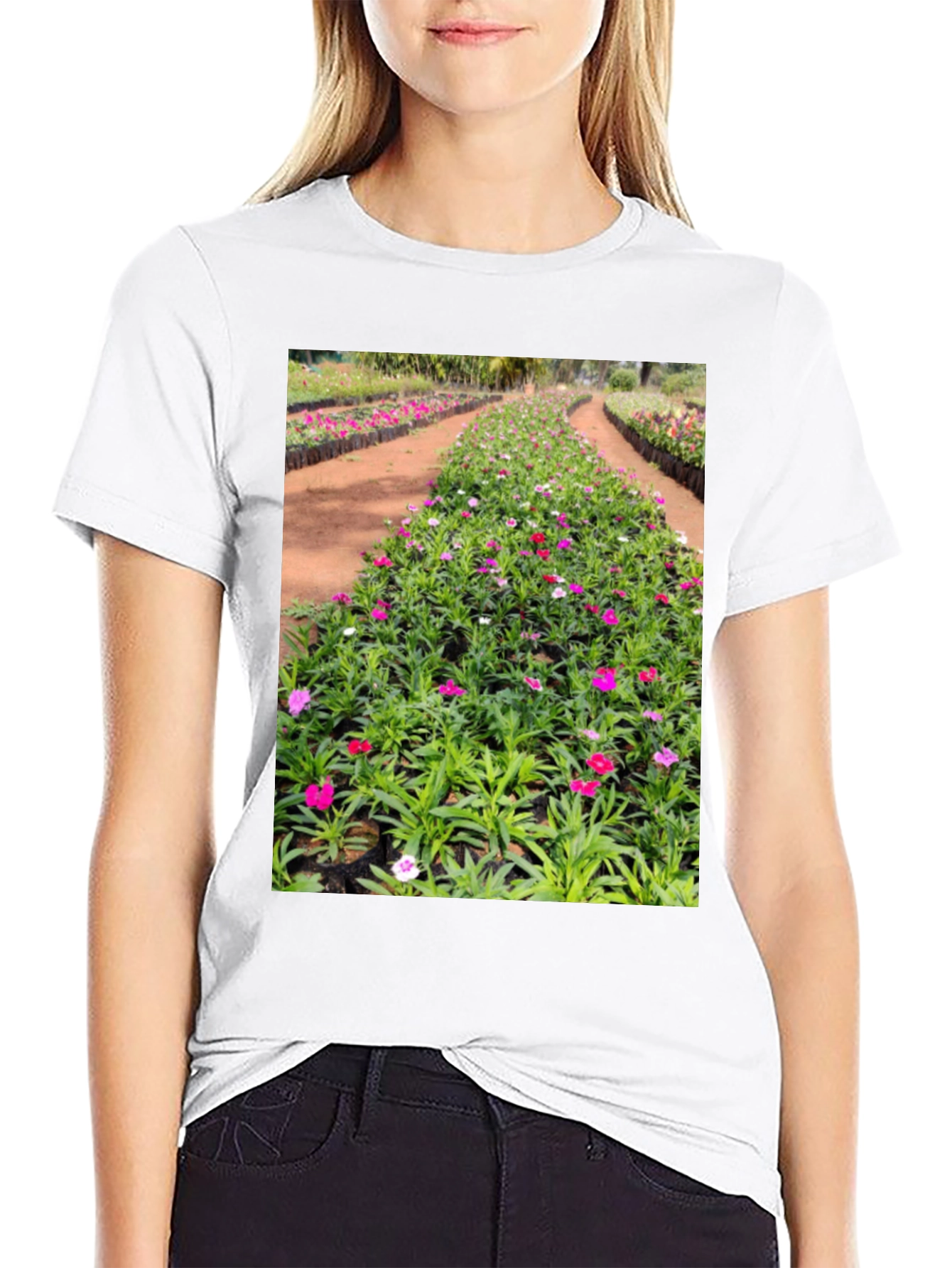 Floral Pathway T-Shirt