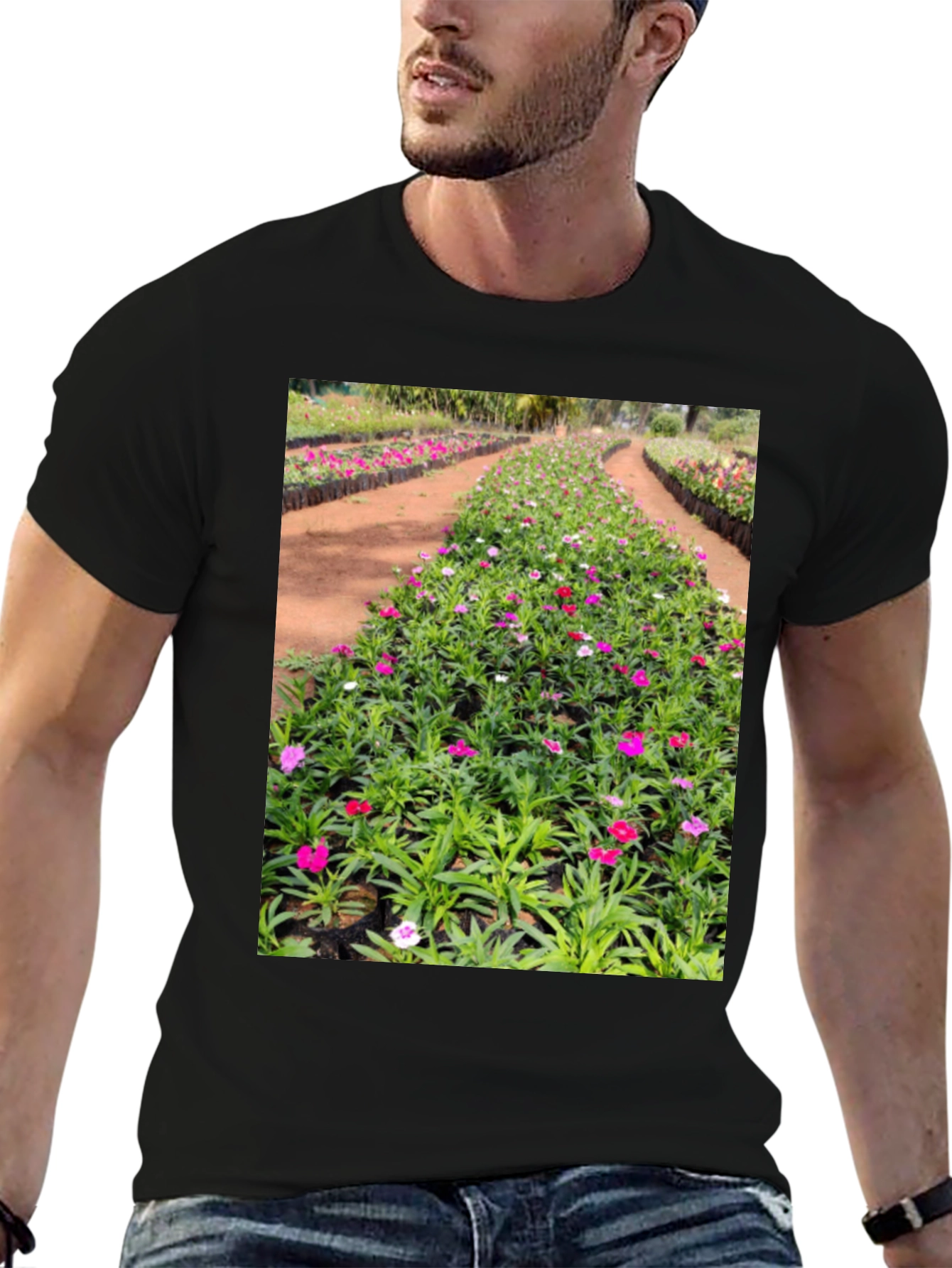 Floral Pathway T-Shirt