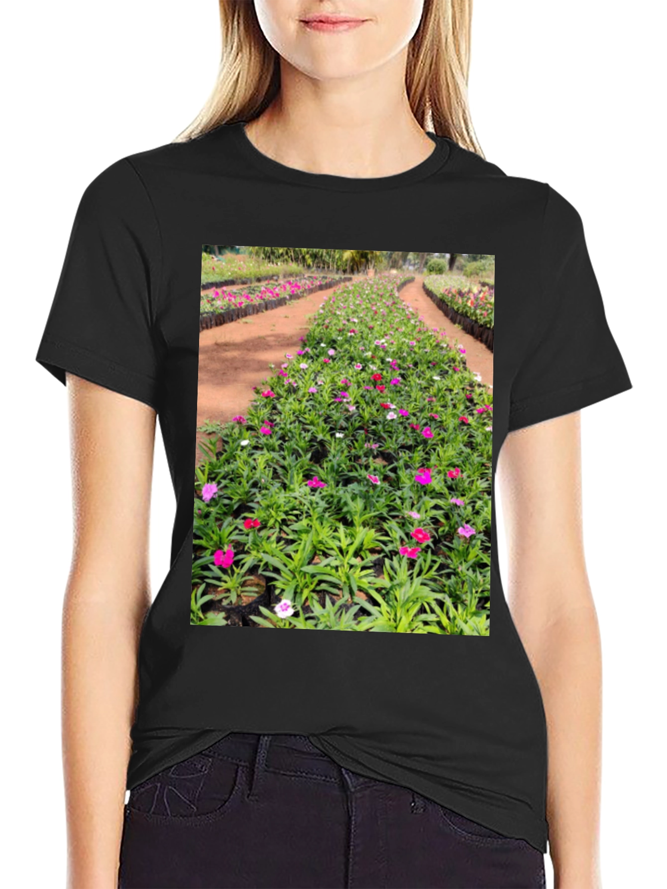 Floral Pathway T-Shirt