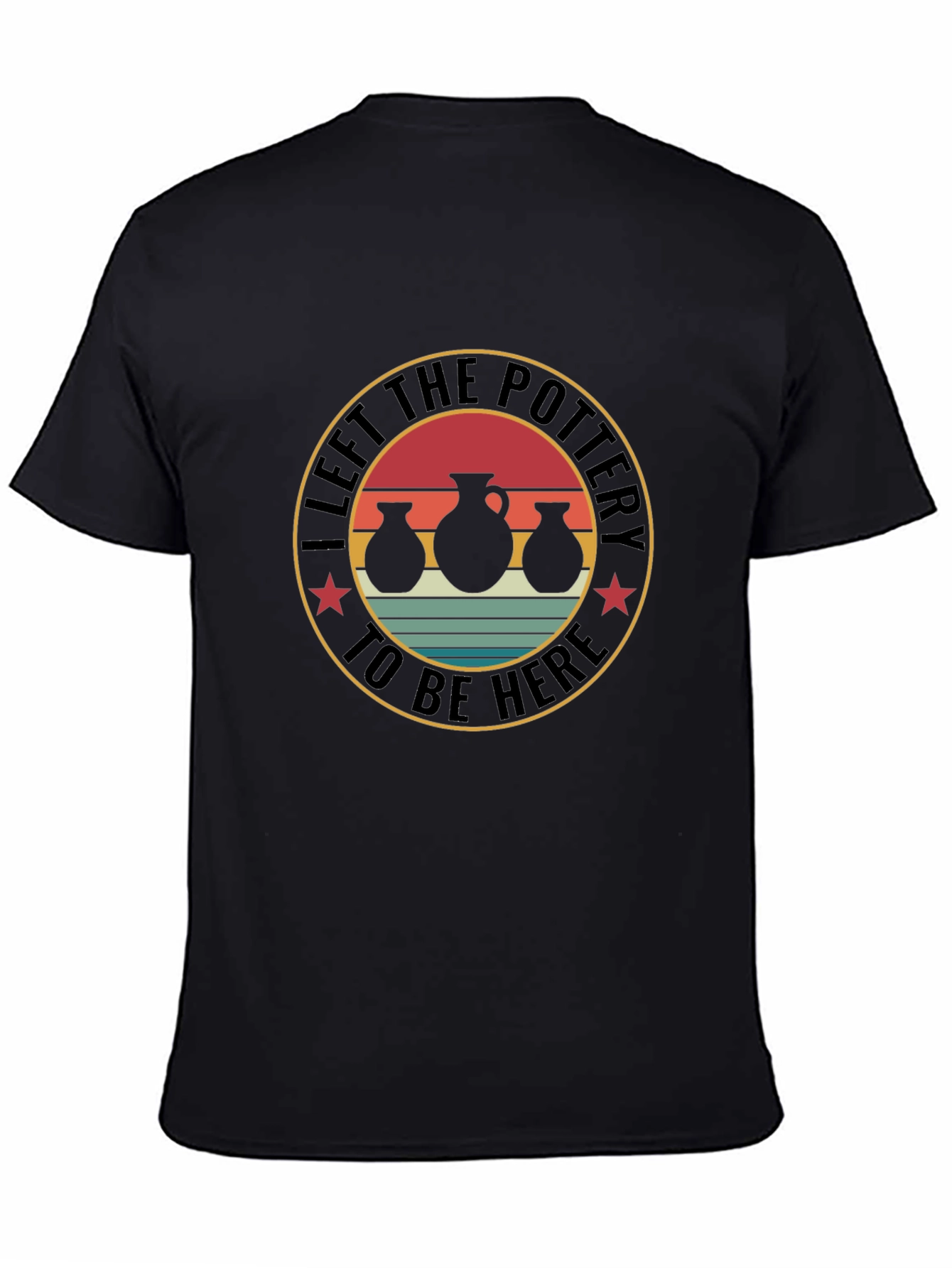 Pottery Enthusiast T-Shirt - Left The Pottery