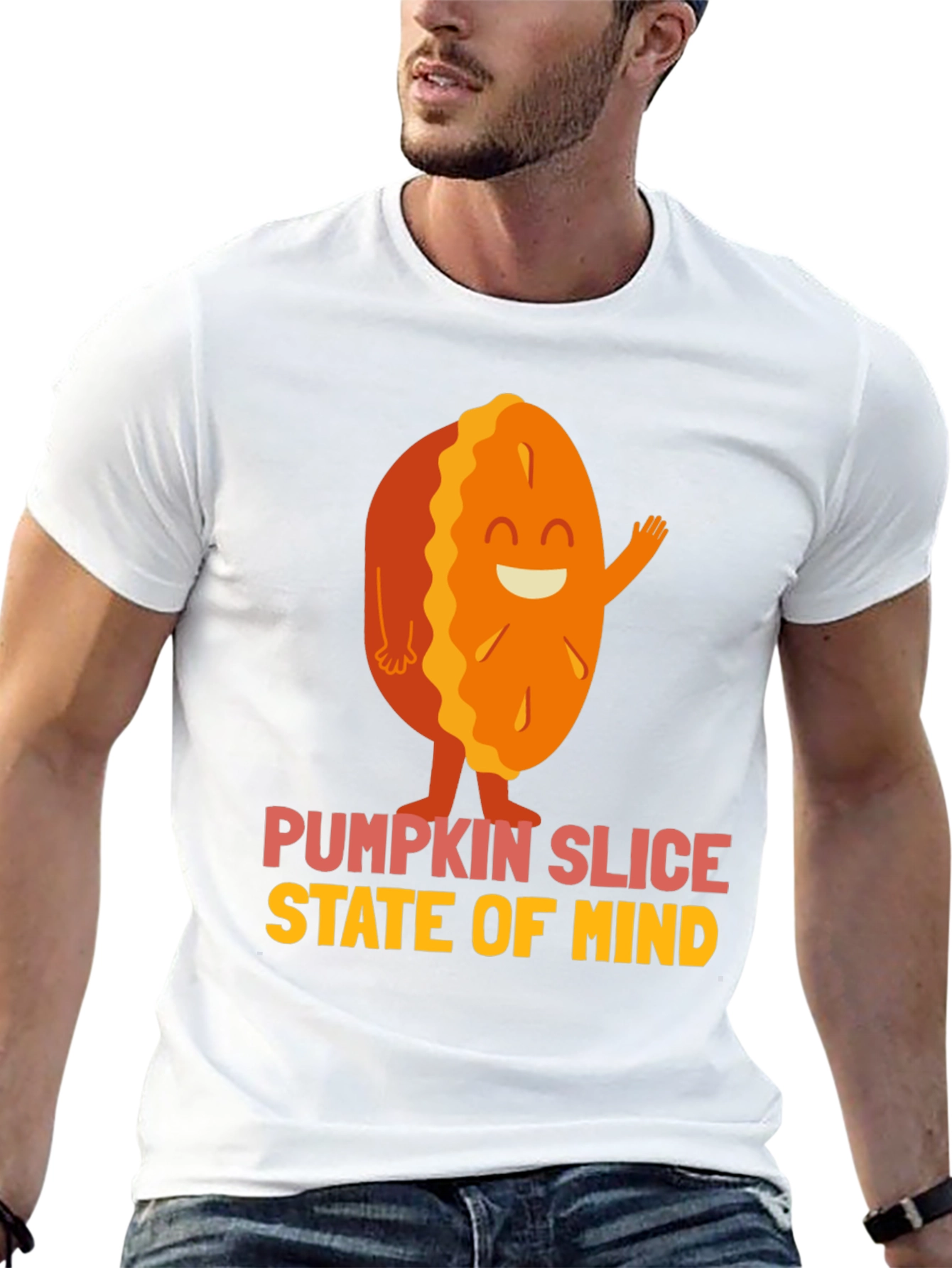 Pumpkin Slice State of Mind Graphic Tee