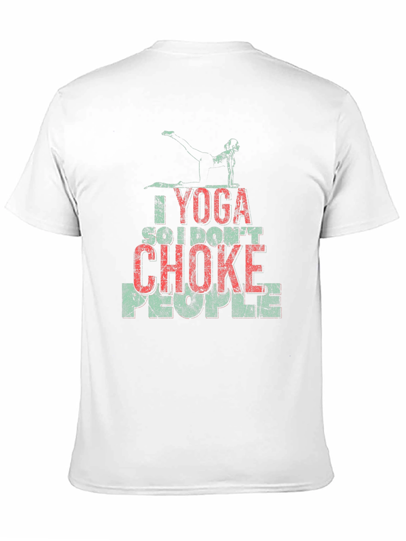Yoga So I Dont Choke People T-Shirt