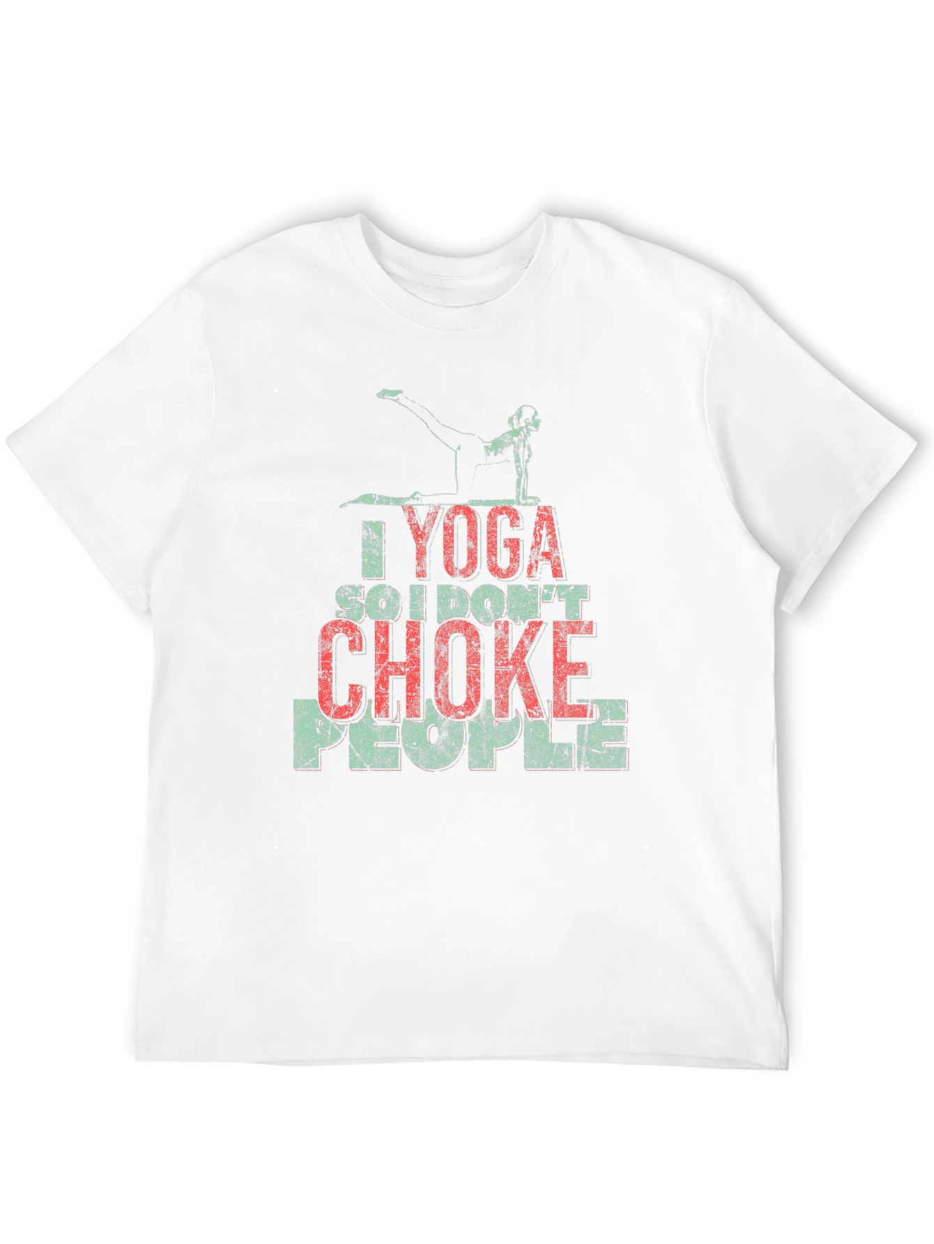 Yoga So I Dont Choke People T-Shirt