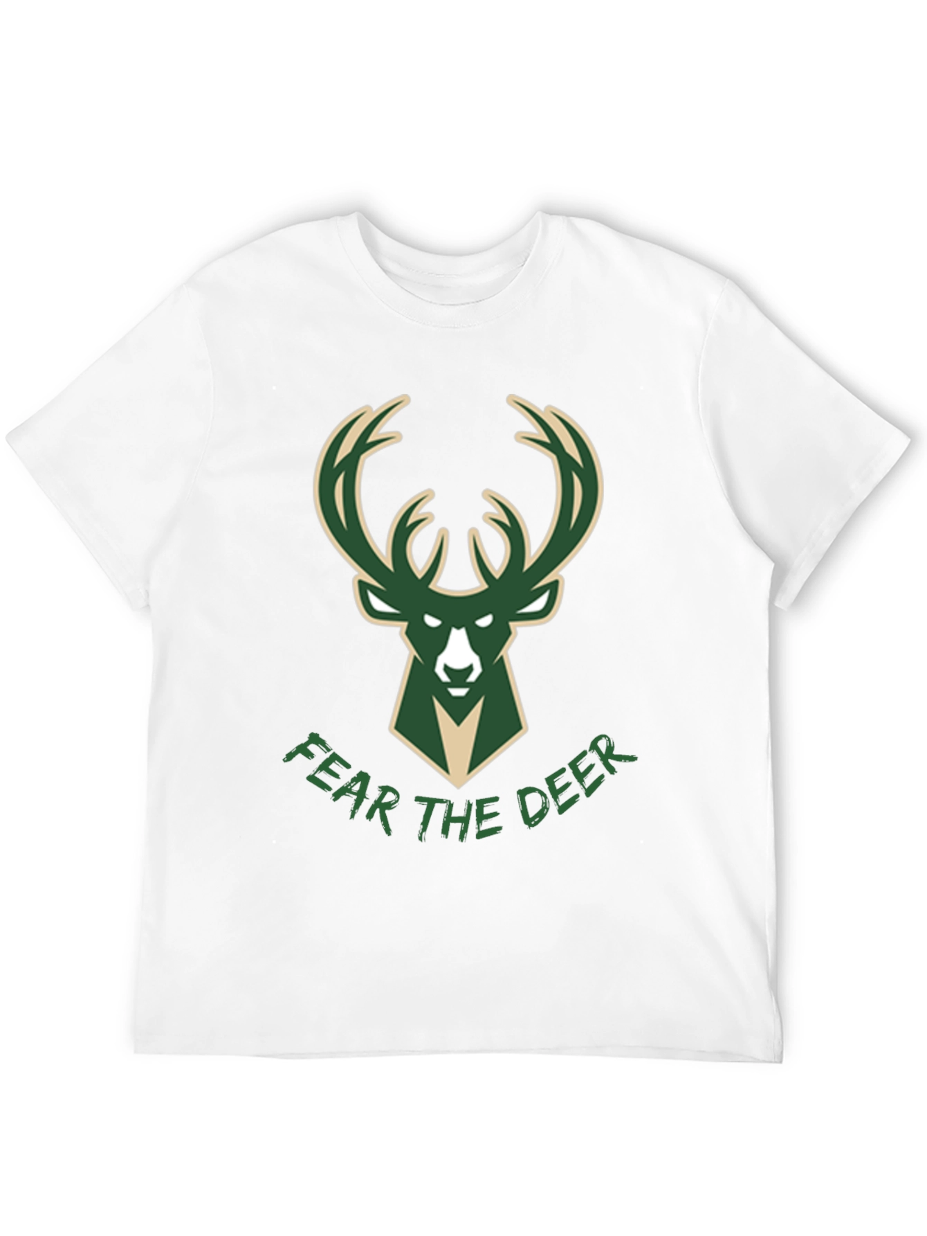 Fear the Deer Black Tee