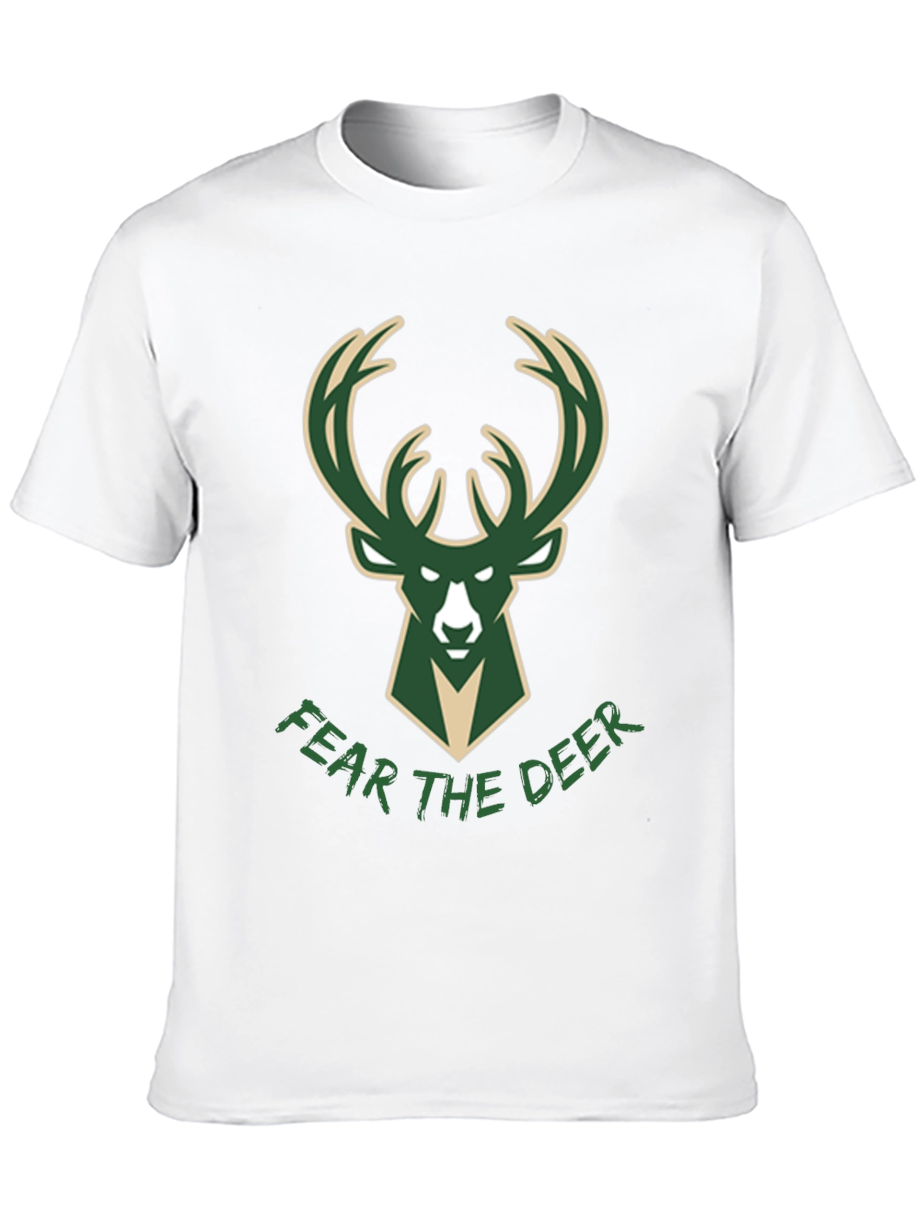 Fear the Deer Black Tee