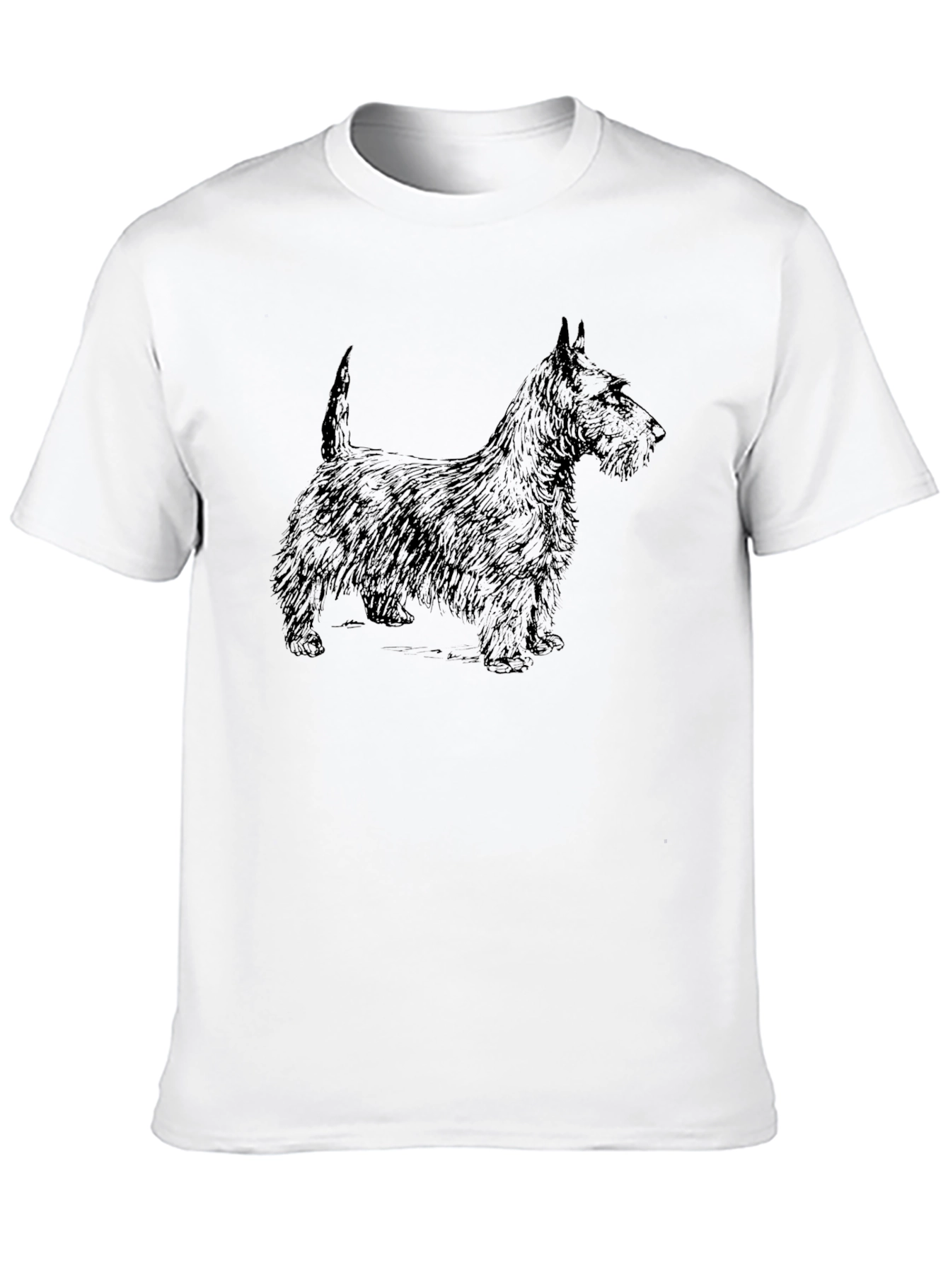 Scottish Terrier Graphic Tee - Classic Dog Lover Shirt