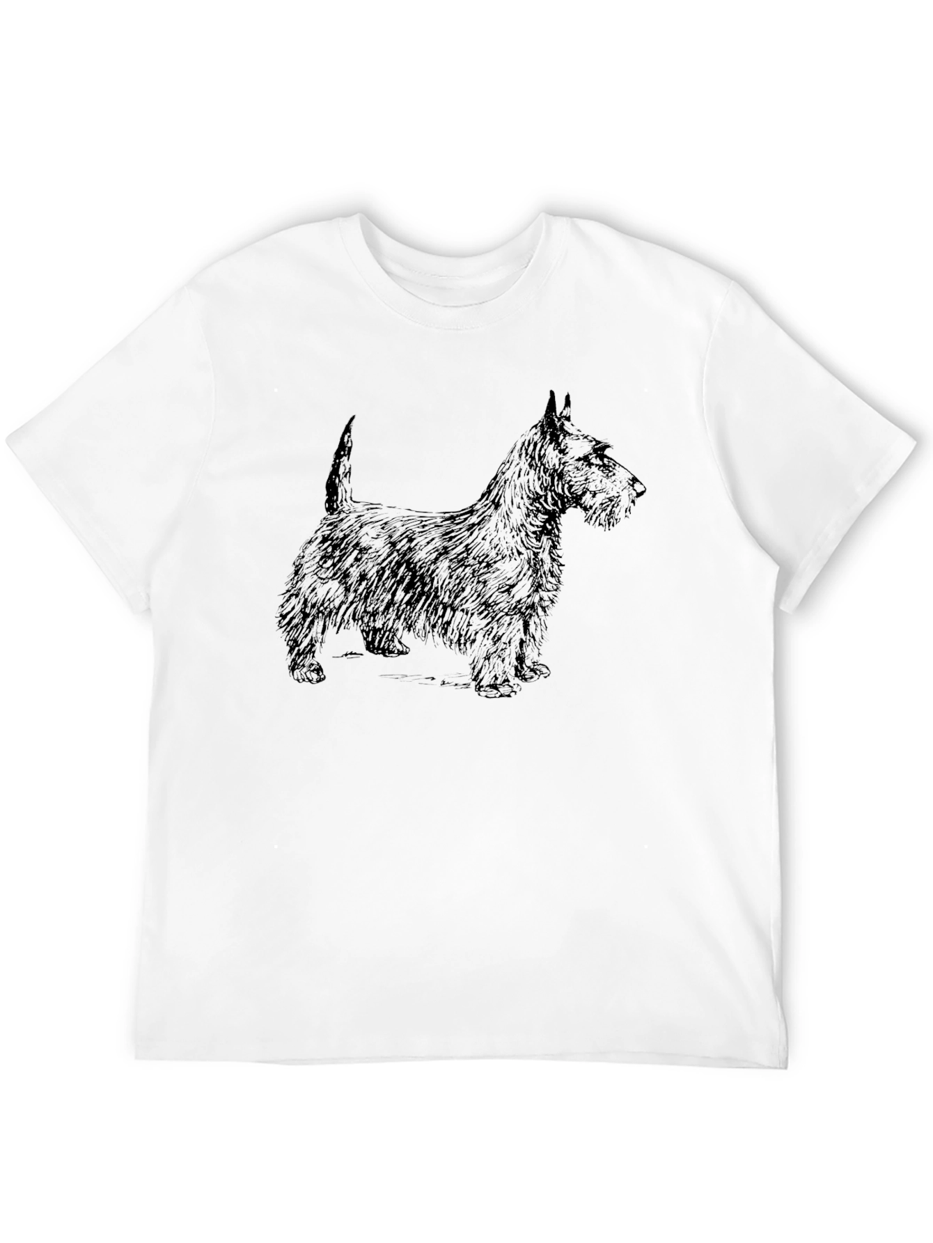 Scottish Terrier Graphic Tee - Classic Dog Lover Shirt