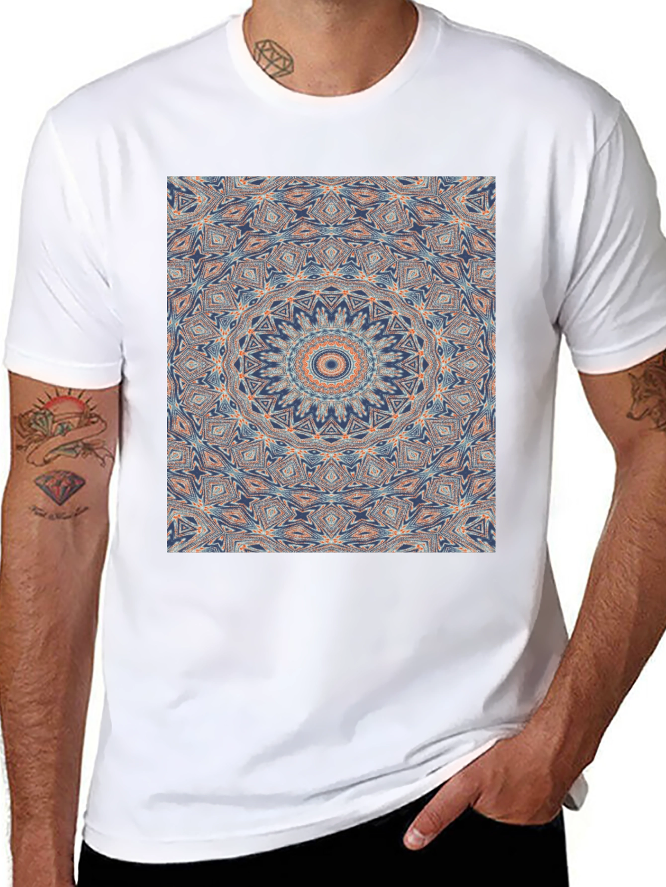 Geometric Mandala T-Shirt