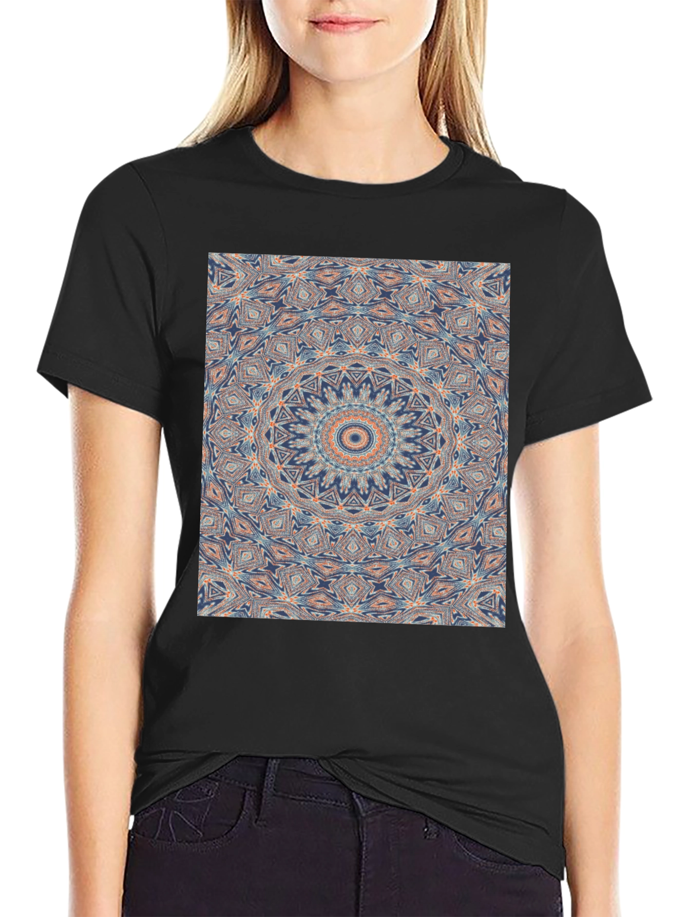 Geometric Mandala T-Shirt