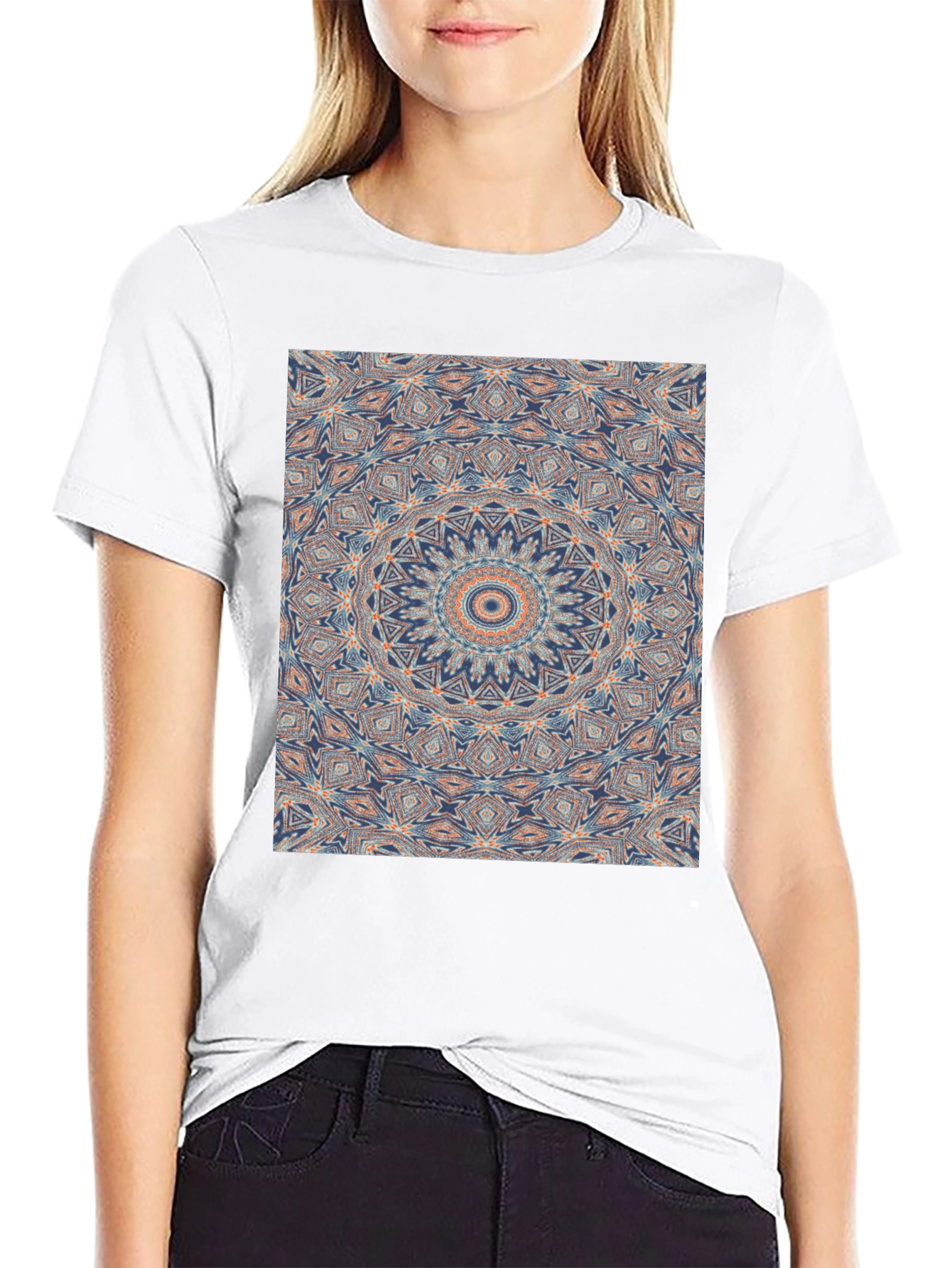 Geometric Mandala T-Shirt