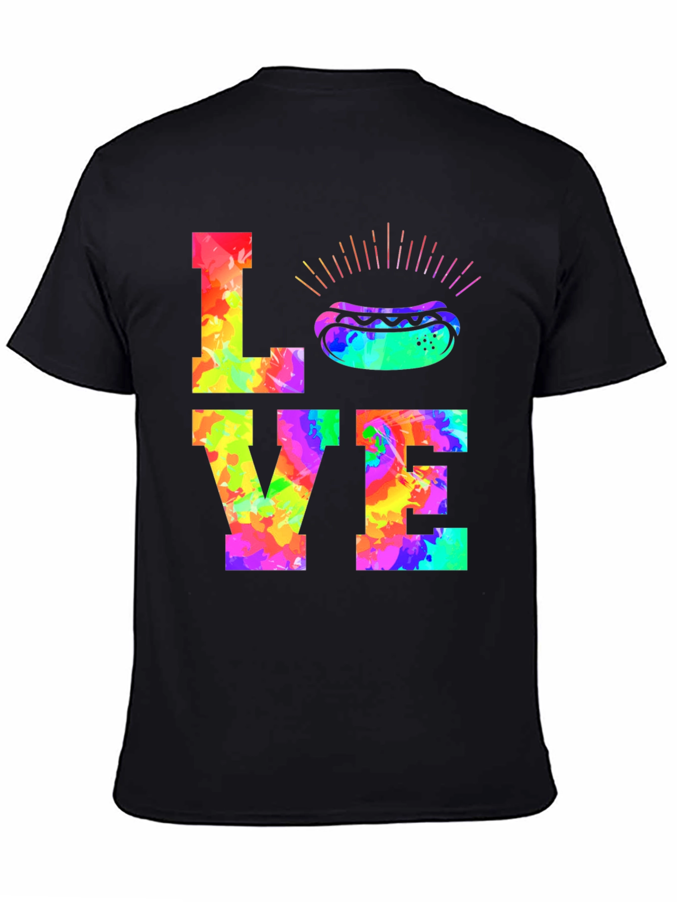 Love Hot Dogs Graphic T-Shirt