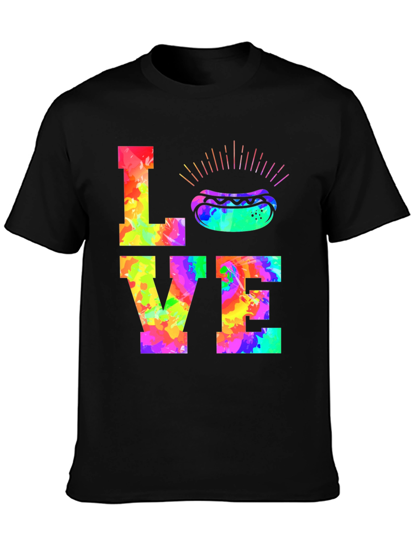 Love Hot Dogs Graphic T-Shirt