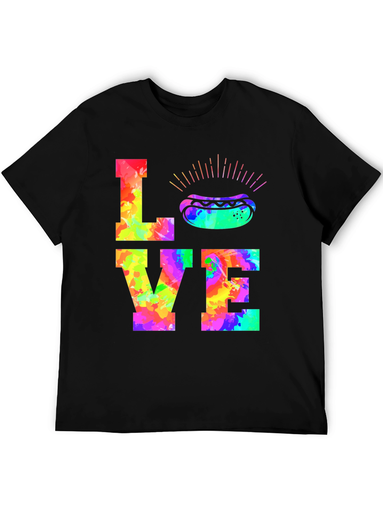 Love Hot Dogs Graphic T-Shirt