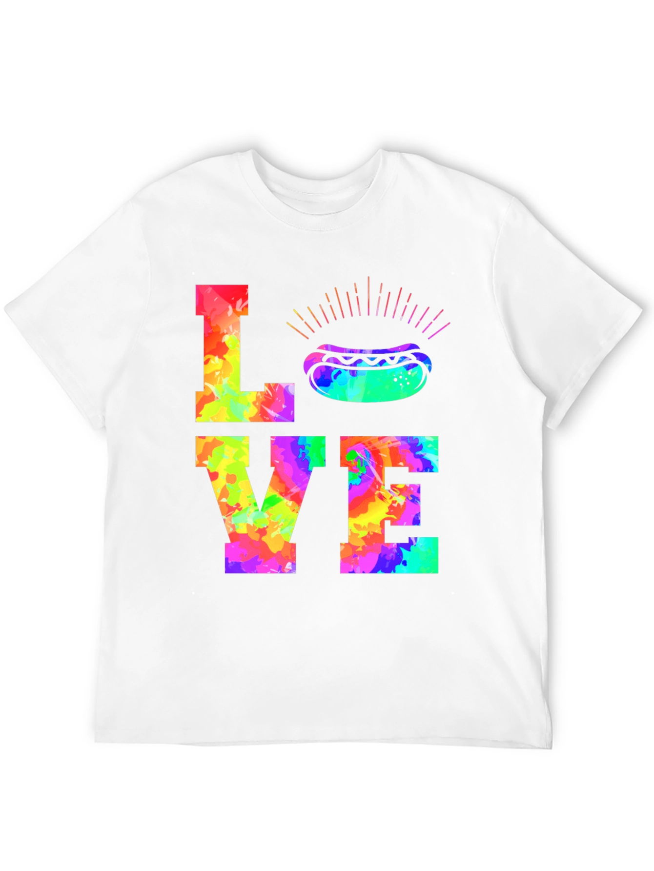 Love Hot Dogs Graphic T-Shirt