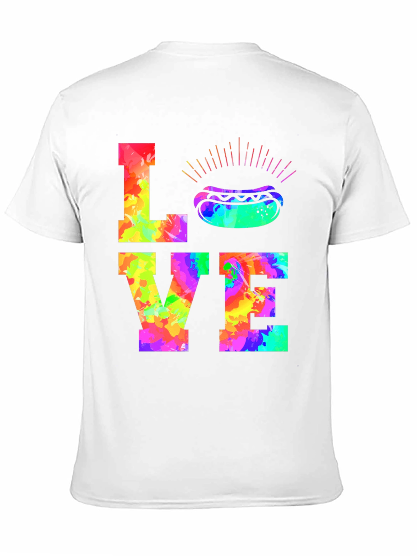 Love Hot Dogs Graphic T-Shirt