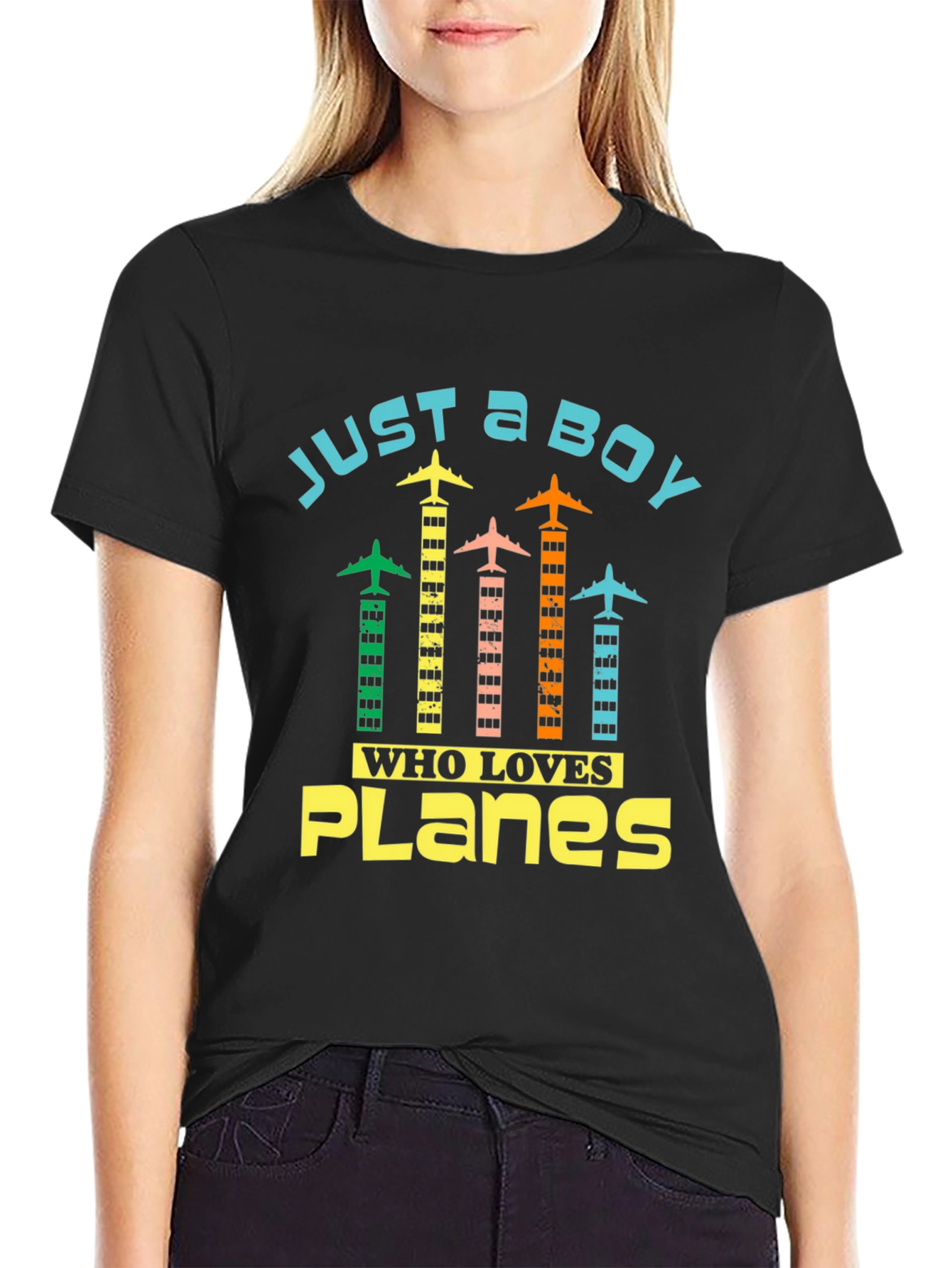 Just A Boy Who Loves Planes T-Shirt