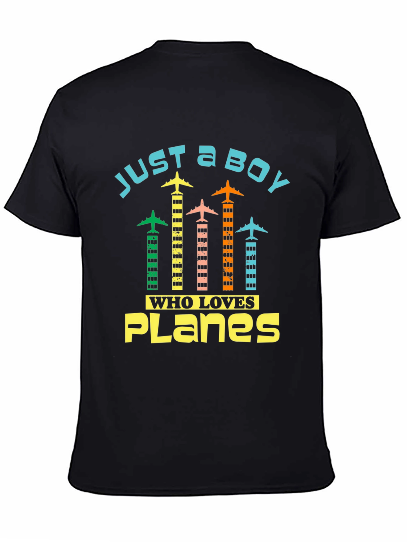 Just A Boy Who Loves Planes T-Shirt