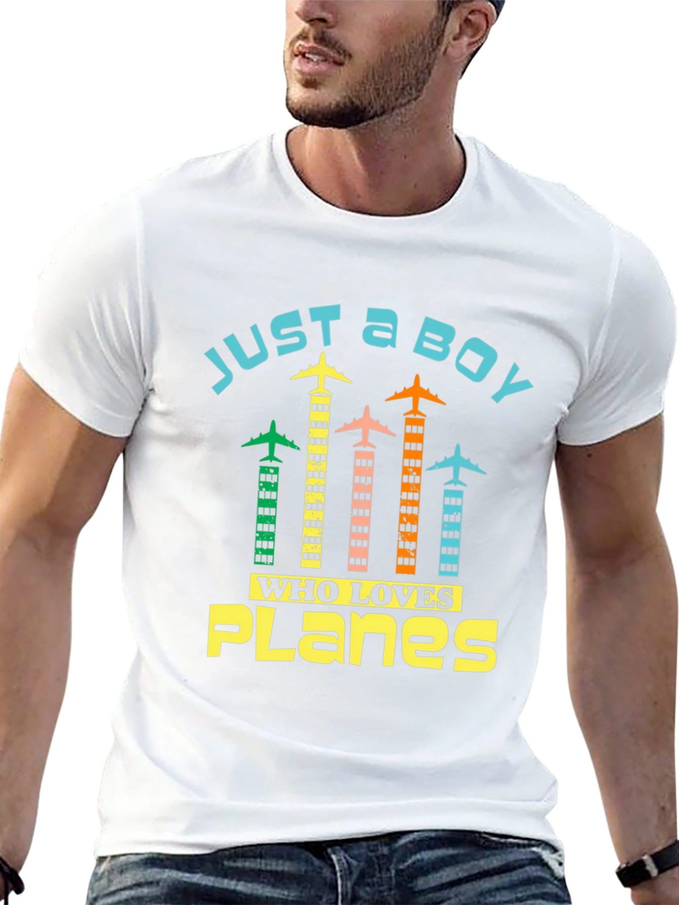 Just A Boy Who Loves Planes T-Shirt