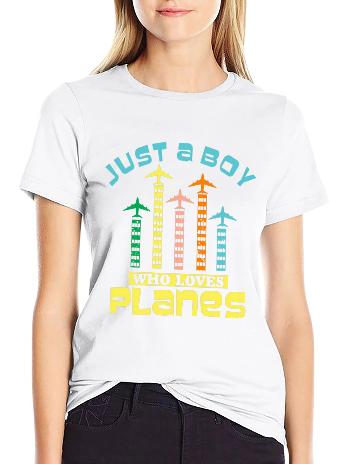 Just A Boy Who Loves Planes T-Shirt