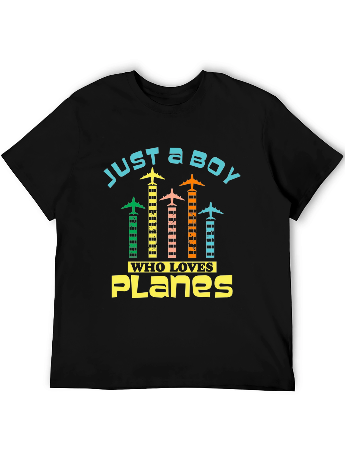 Just A Boy Who Loves Planes T-Shirt