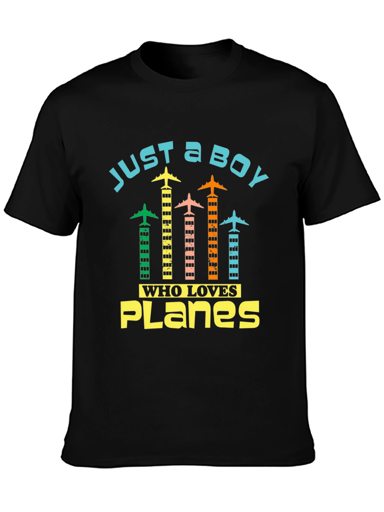 Just A Boy Who Loves Planes T-Shirt