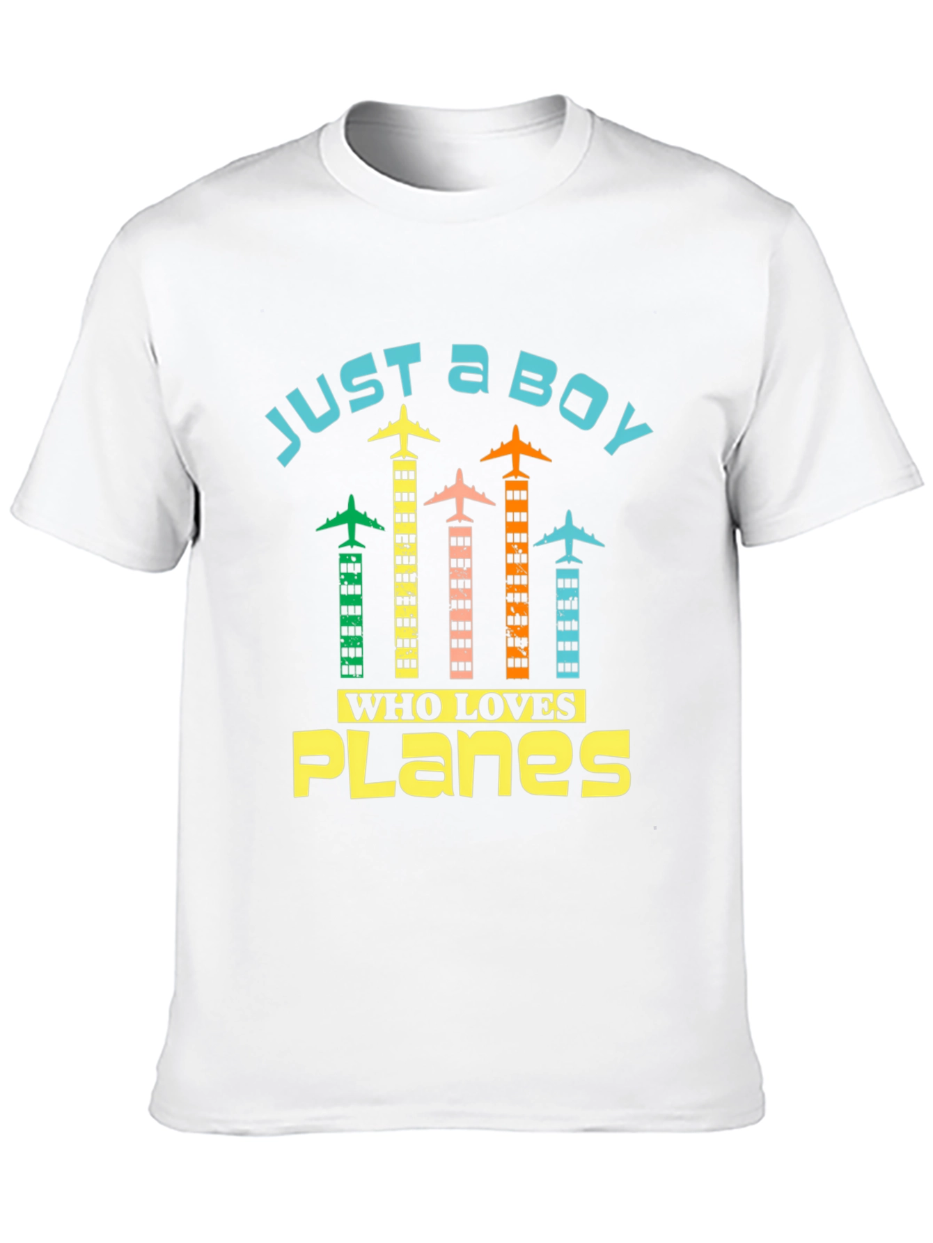 Just A Boy Who Loves Planes T-Shirt