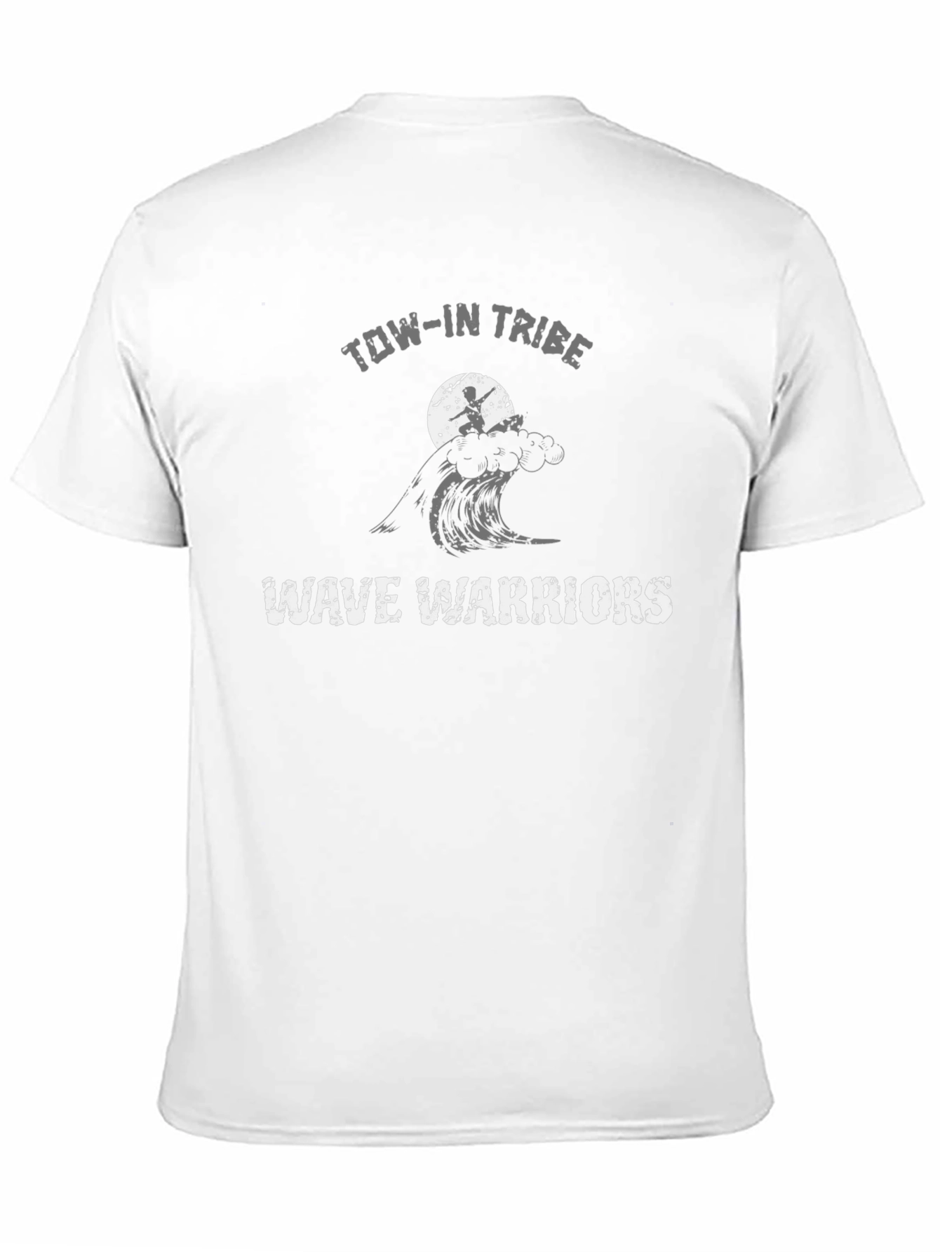 Tow-In Tribe Wave Warriors Black T-Shirt
