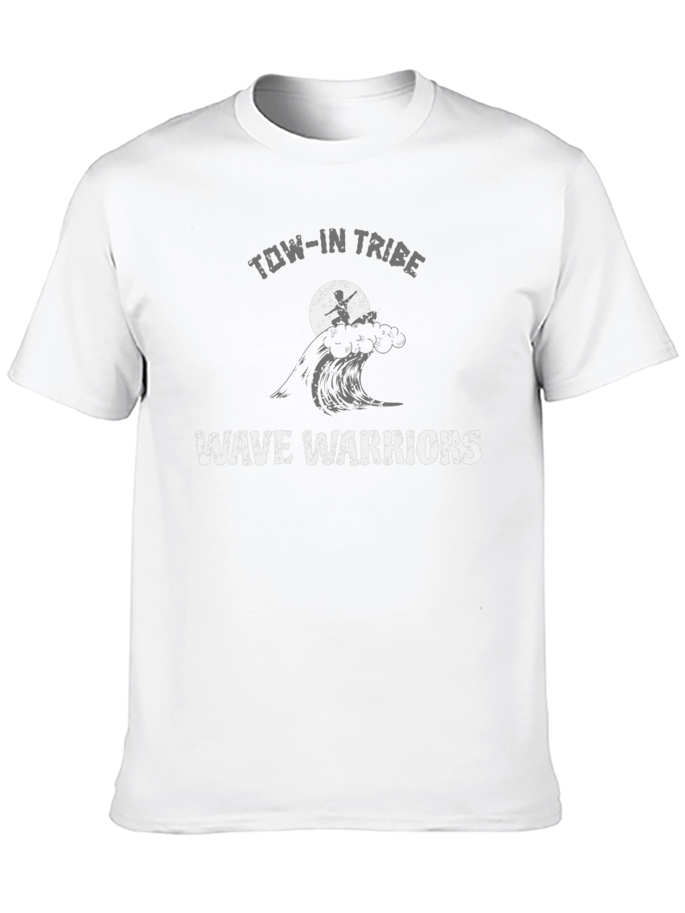 Tow-In Tribe Wave Warriors Black T-Shirt