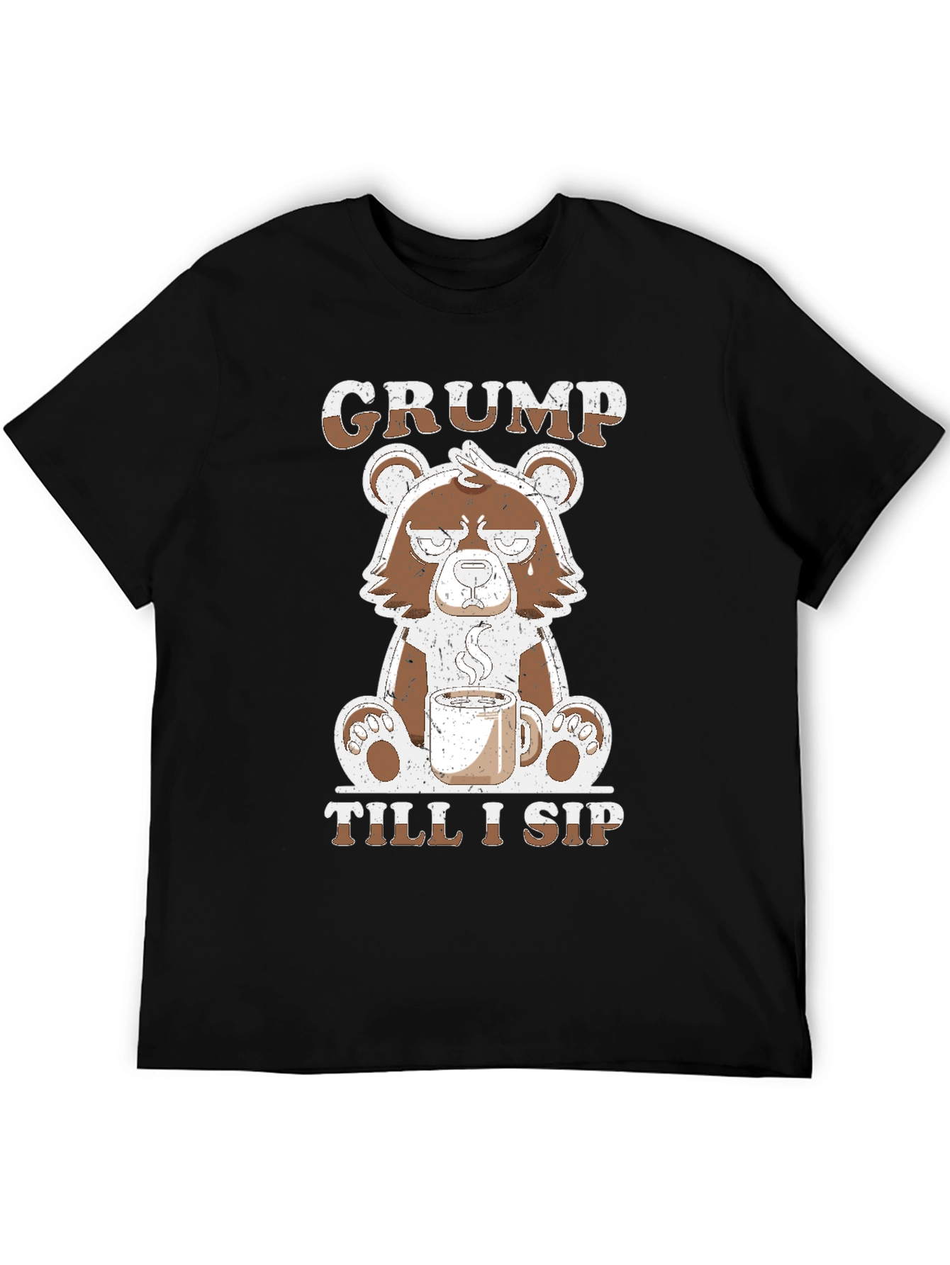 Grumpy Bear Coffee T-Shirt - Till I Sip