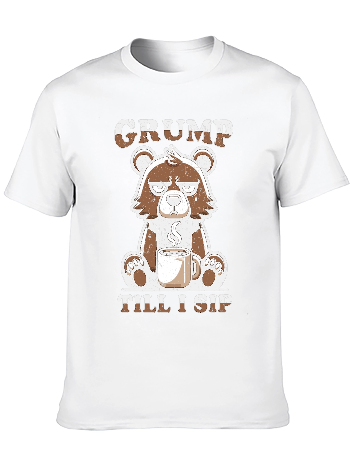 Grumpy Bear Coffee T-Shirt - Till I Sip