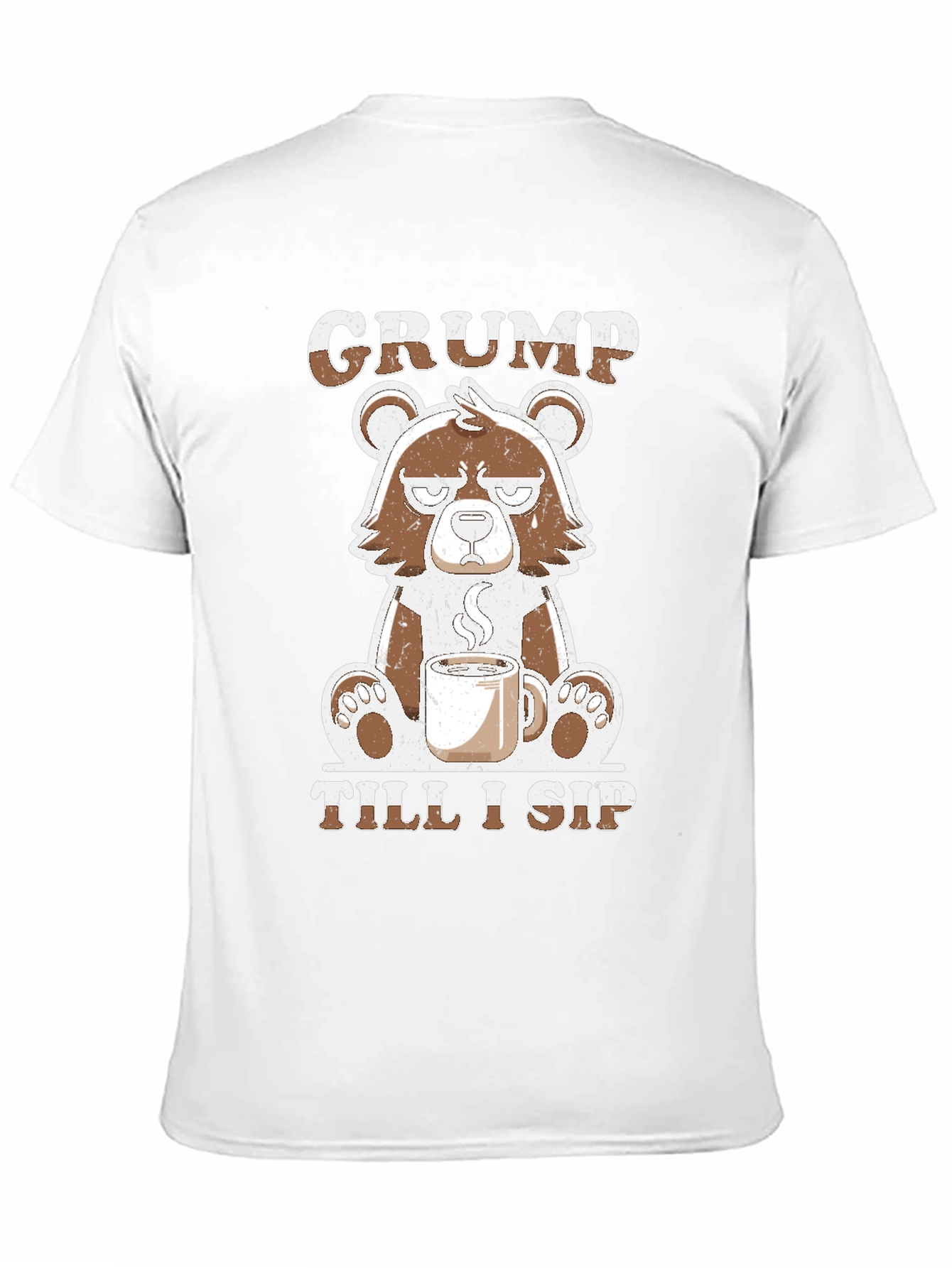 Grumpy Bear Coffee T-Shirt - Till I Sip