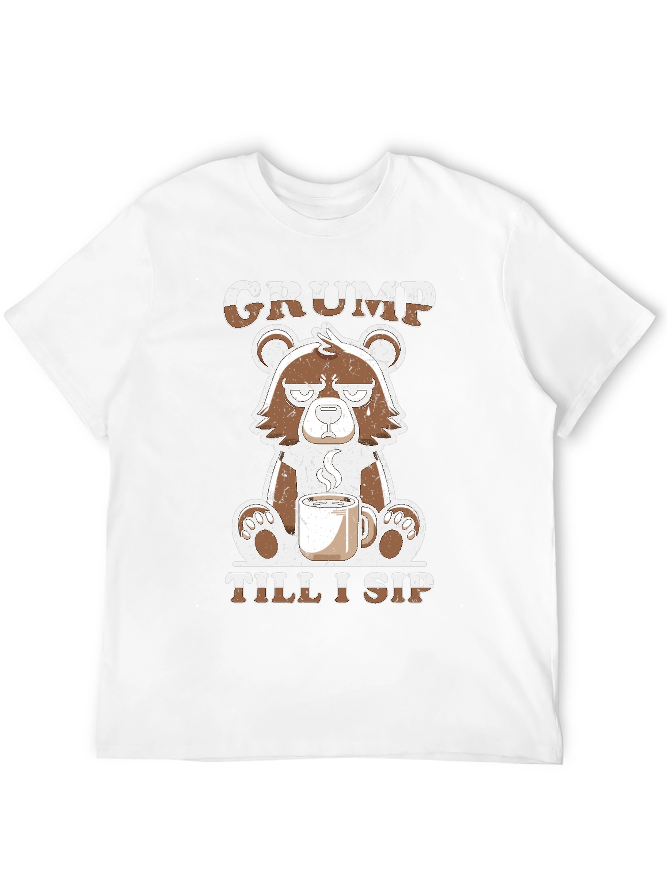 Grumpy Bear Coffee T-Shirt - Till I Sip