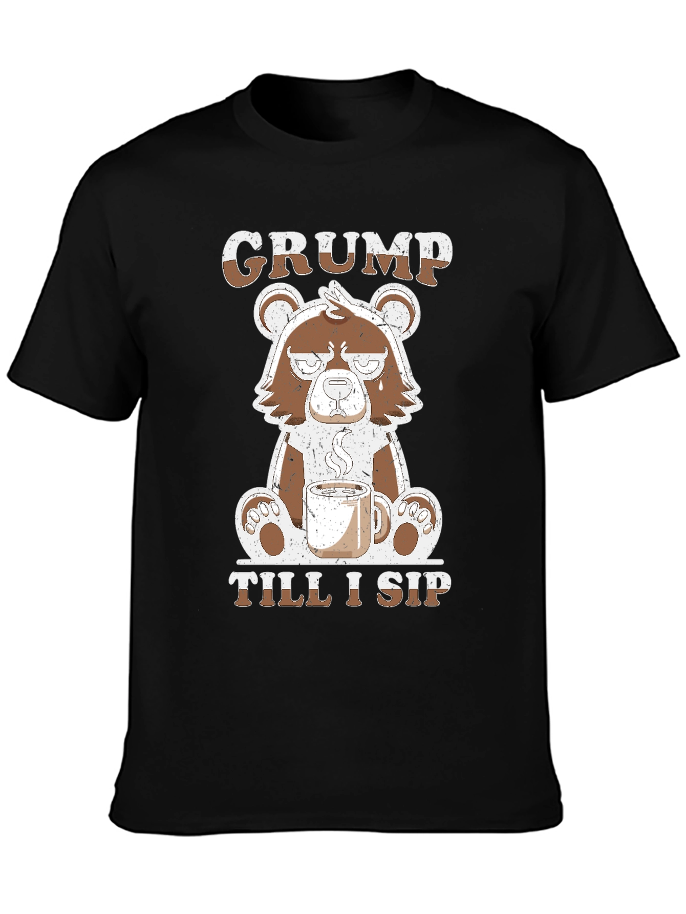 Grumpy Bear Coffee T-Shirt - Till I Sip