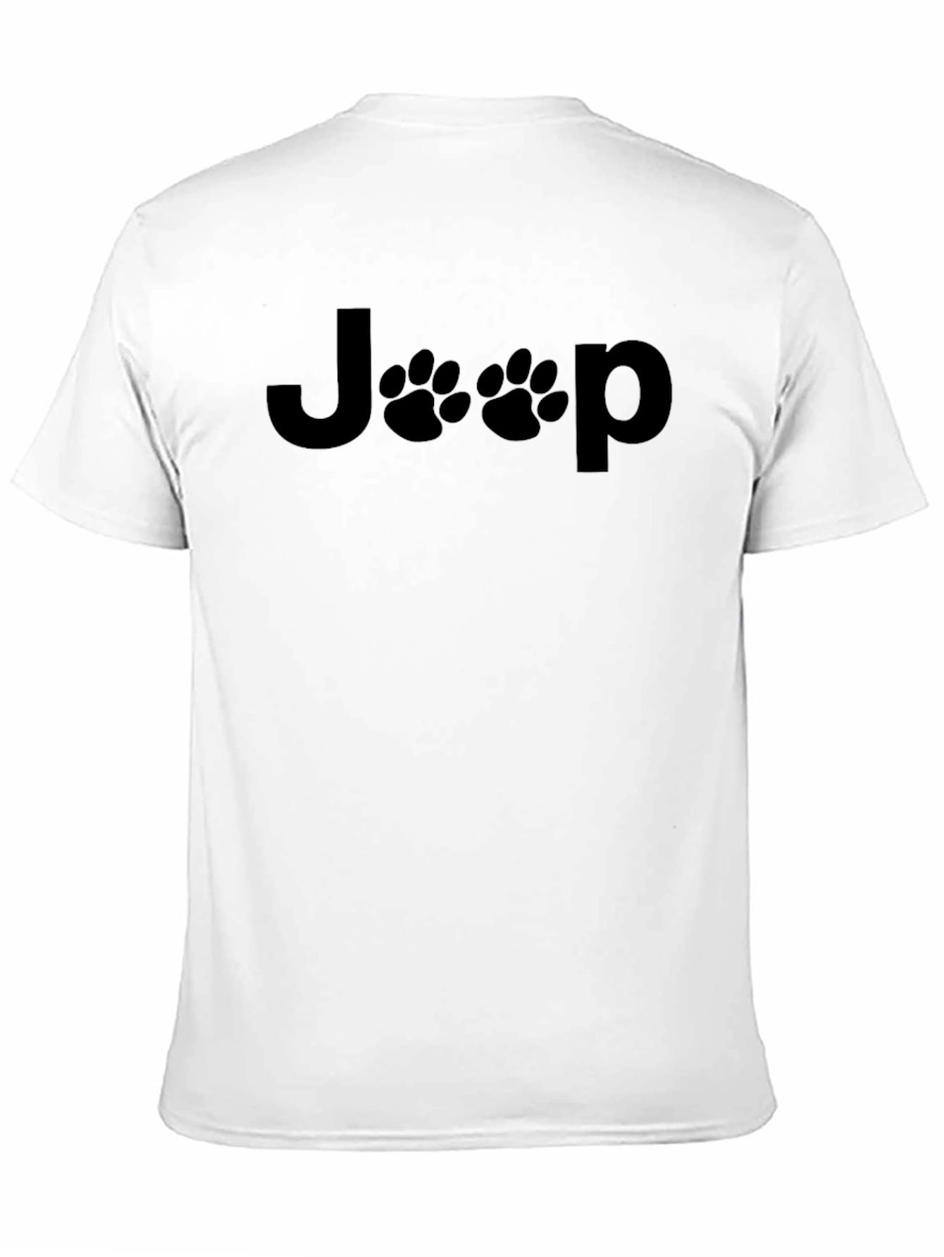 Jeep Paw Print Graphic Tee - Black