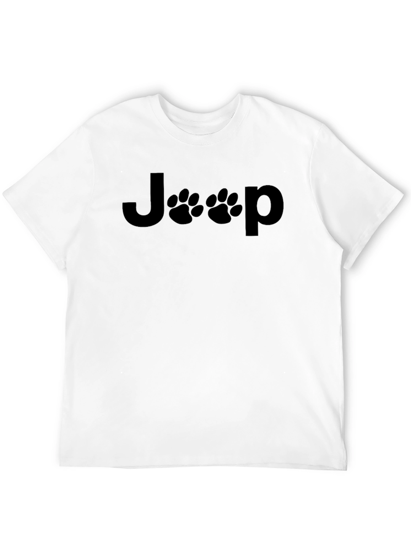 Jeep Paw Print Graphic Tee - Black