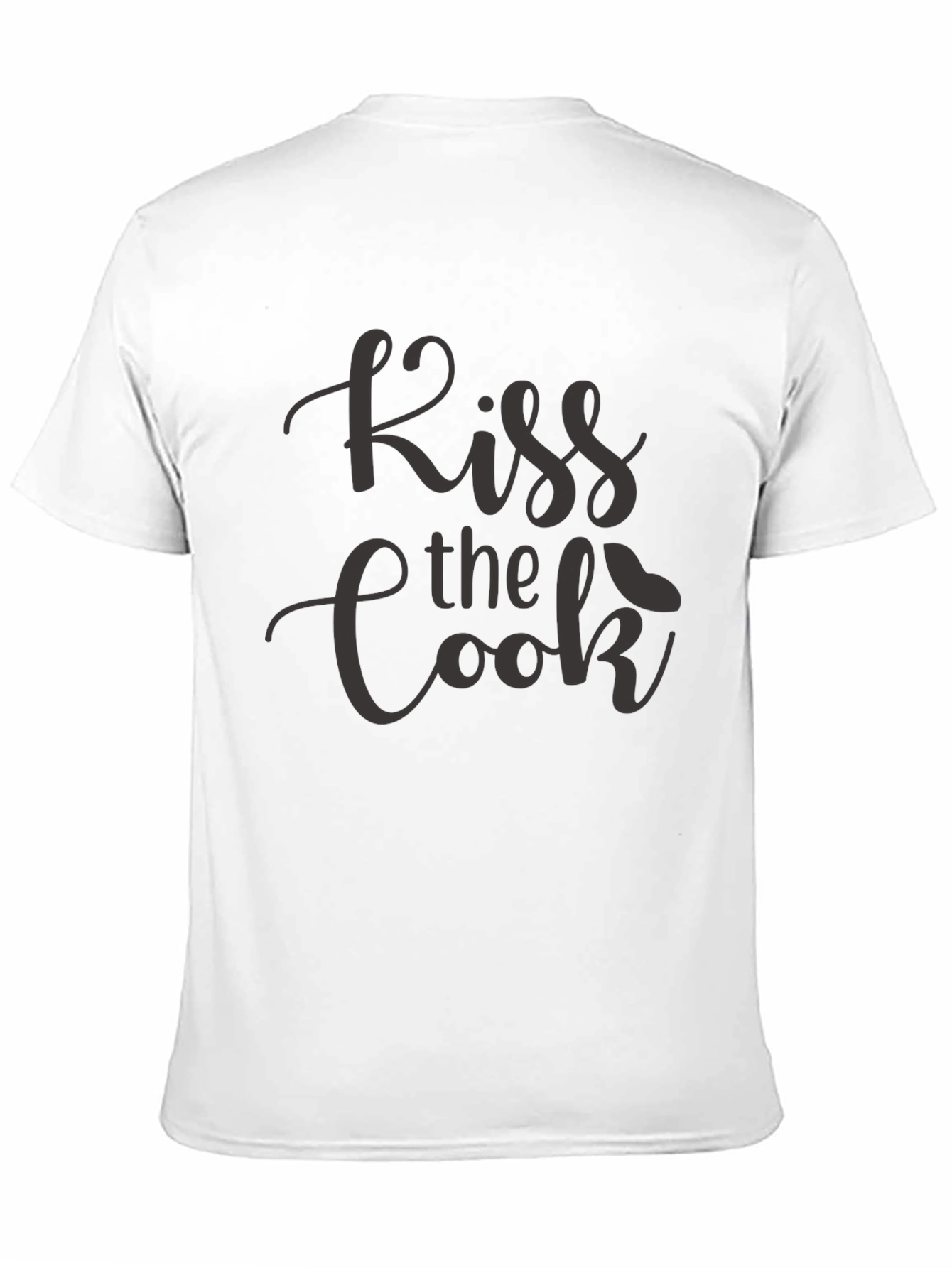 Kiss the Cook Graphic T-Shirt - Novelty Kitchen Apparel