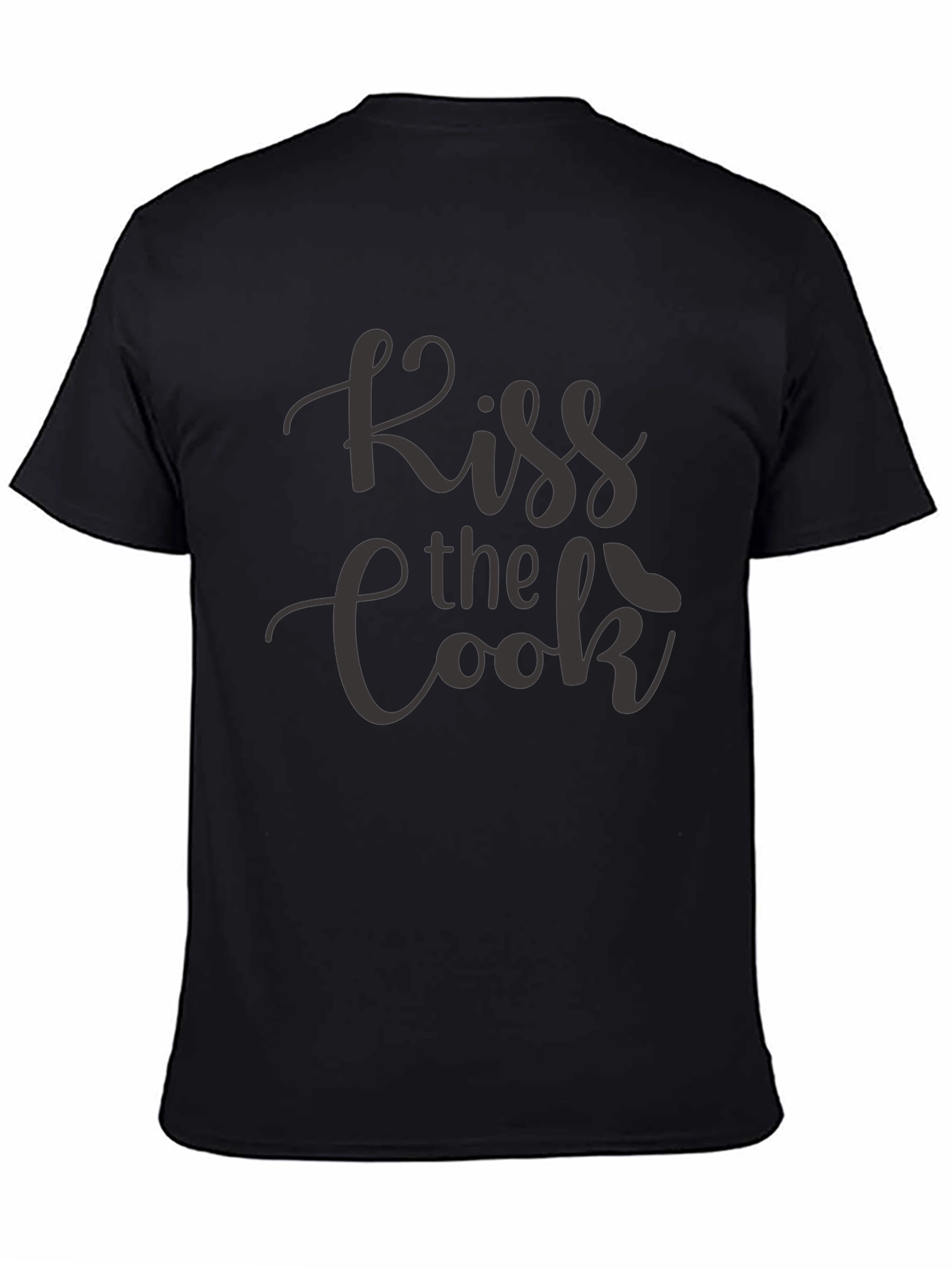 Kiss the Cook Graphic T-Shirt - Novelty Kitchen Apparel