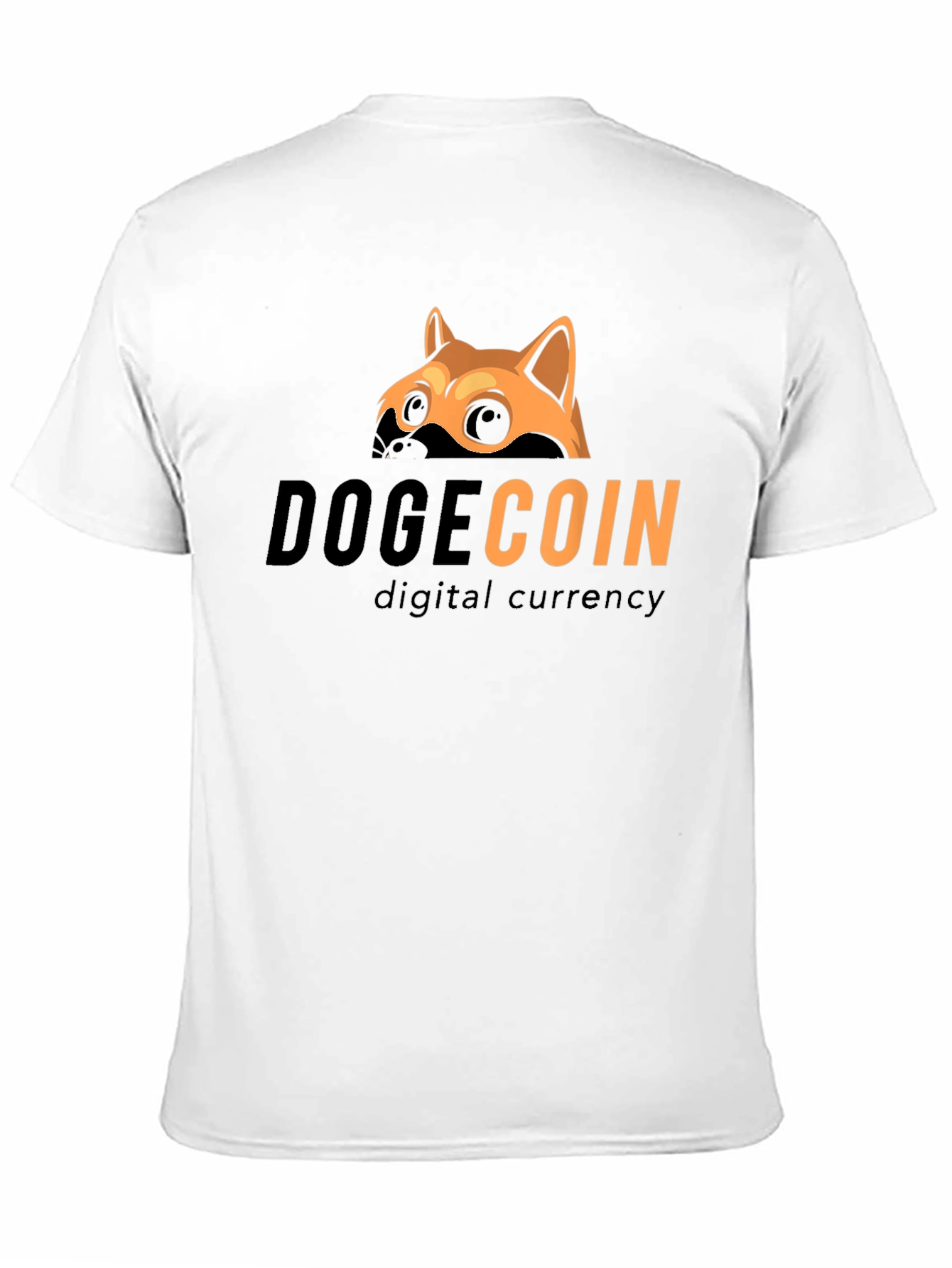 DogeCoin Digital Currency Black T-Shirt
