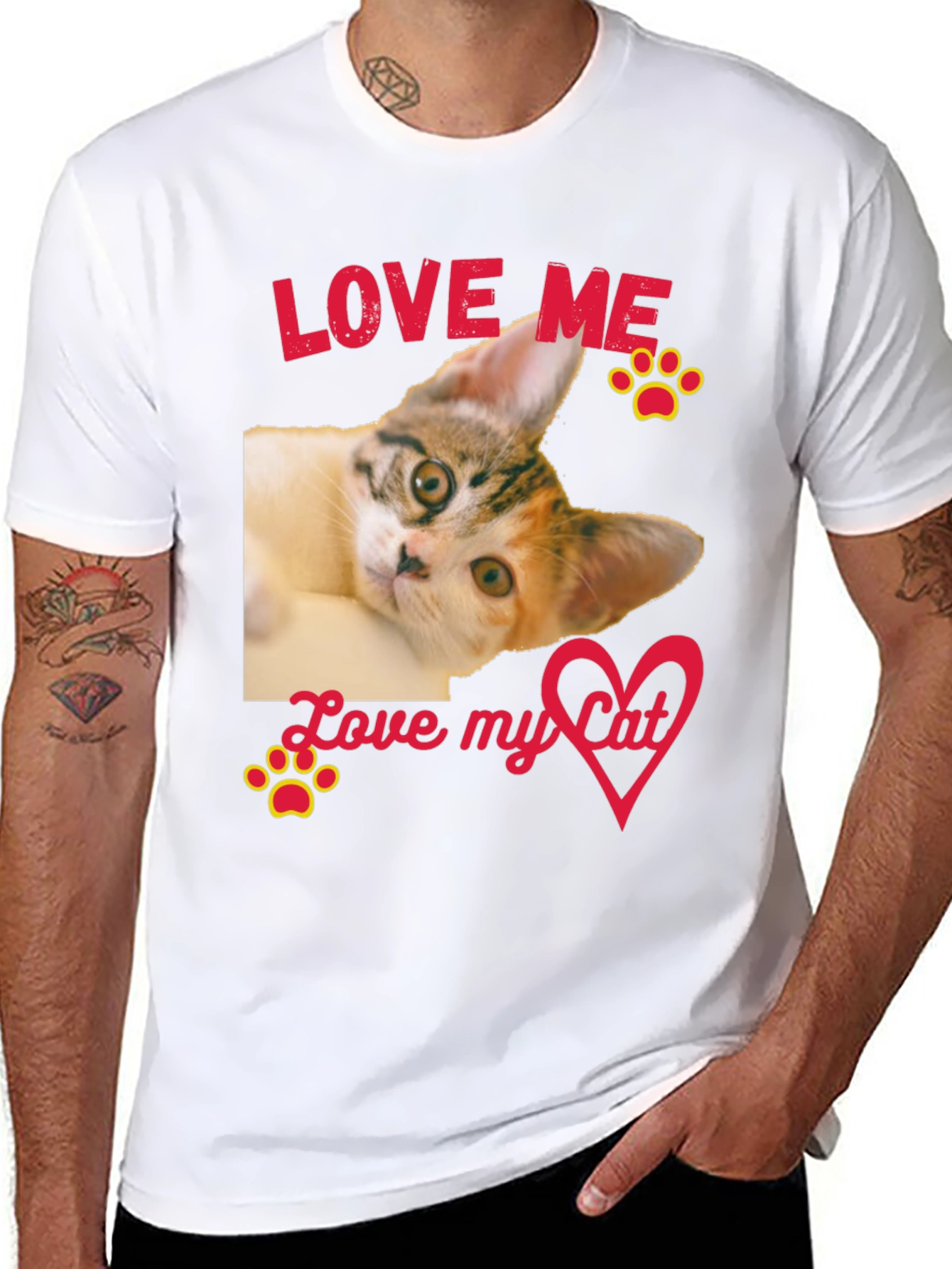 Love Me Love My Cat Tee